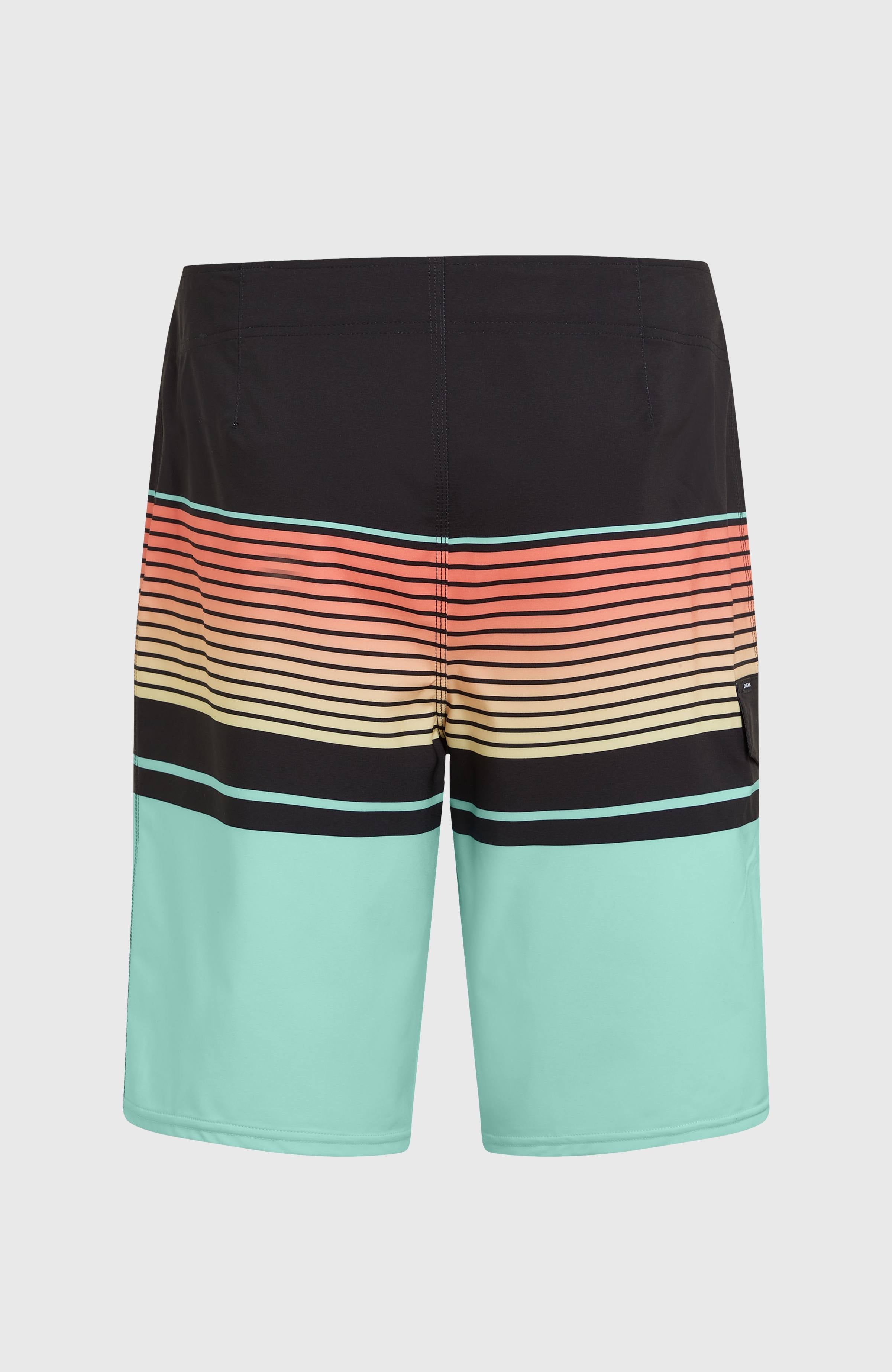 Lennox Stripe 21'' Boardshorts Men - Canal Blue Lennox Stripe