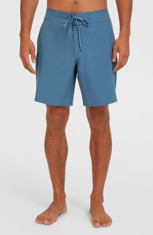 Solid 17'' Boardshorts Men - Copen Blue