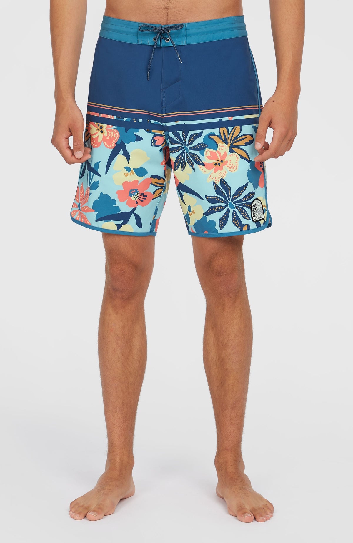 Cruzer Scallop 18'' Boardshorts Men - Indigo Scallop