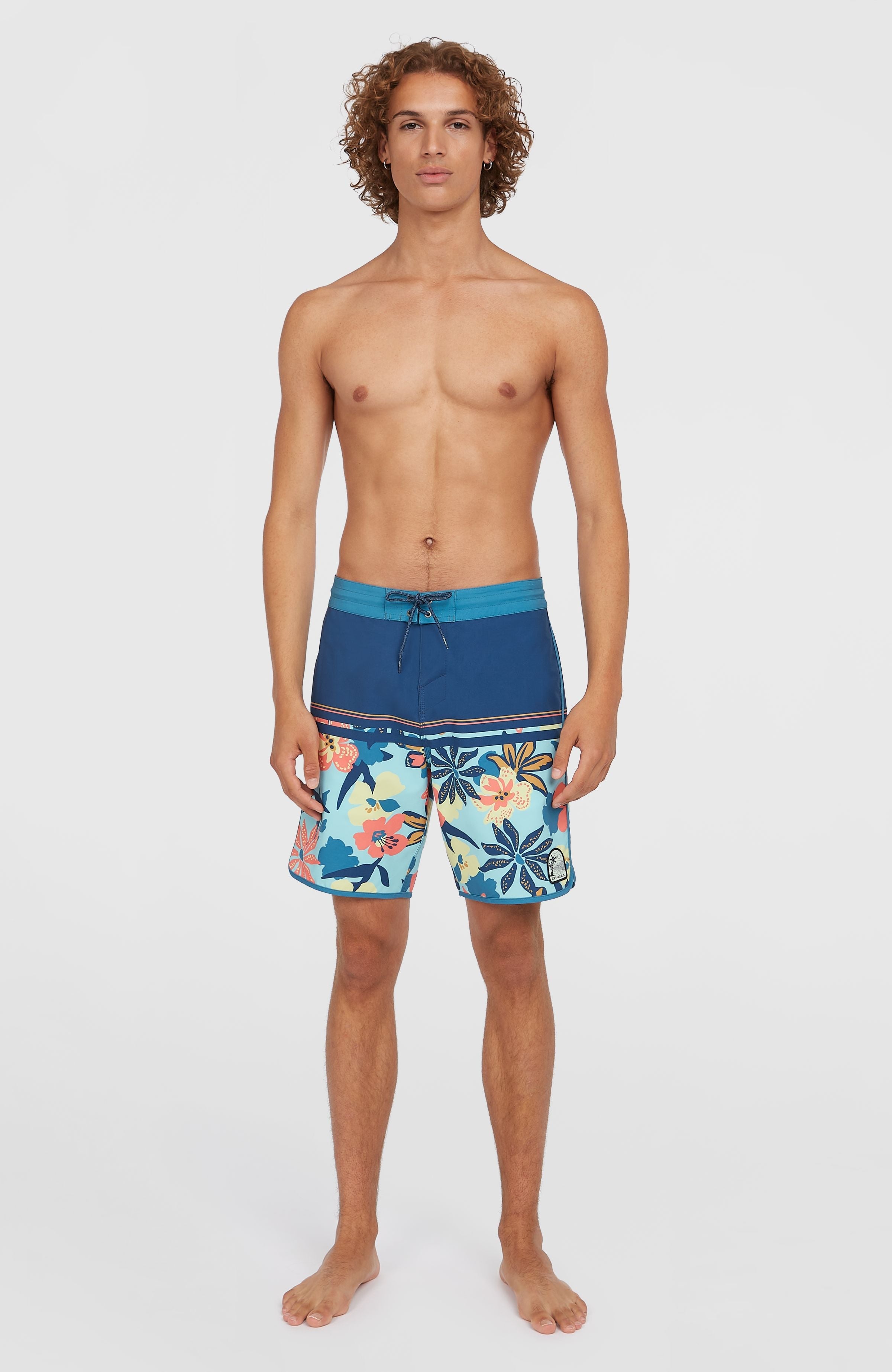 Cruzer Scallop 18'' Boardshorts Men - Indigo Scallop