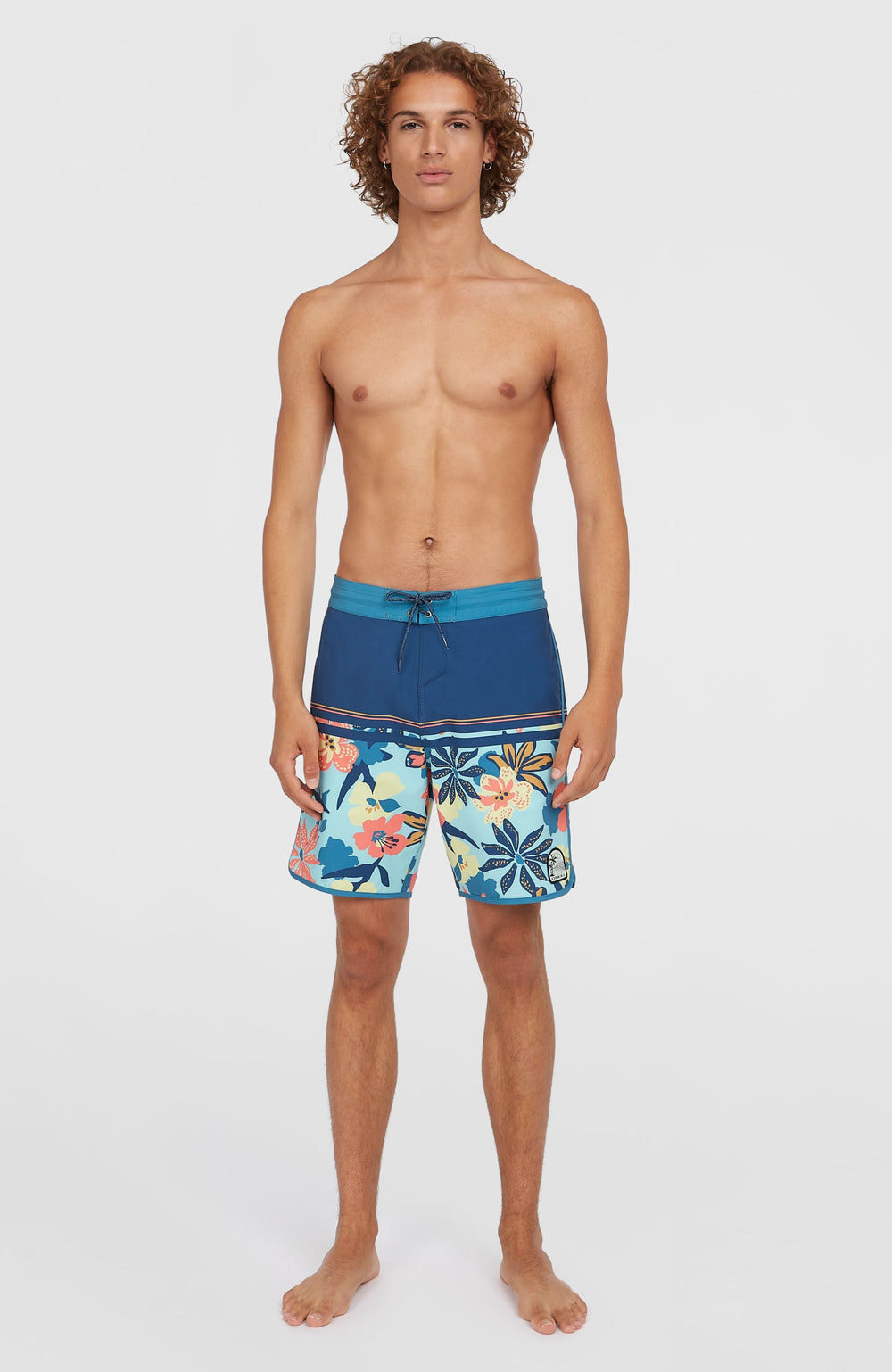 Cruzer Scallop 18'' Boardshorts Men - Indigo Scallop