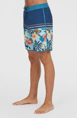 Cruzer Scallop 18'' Boardshorts Men - Indigo Scallop