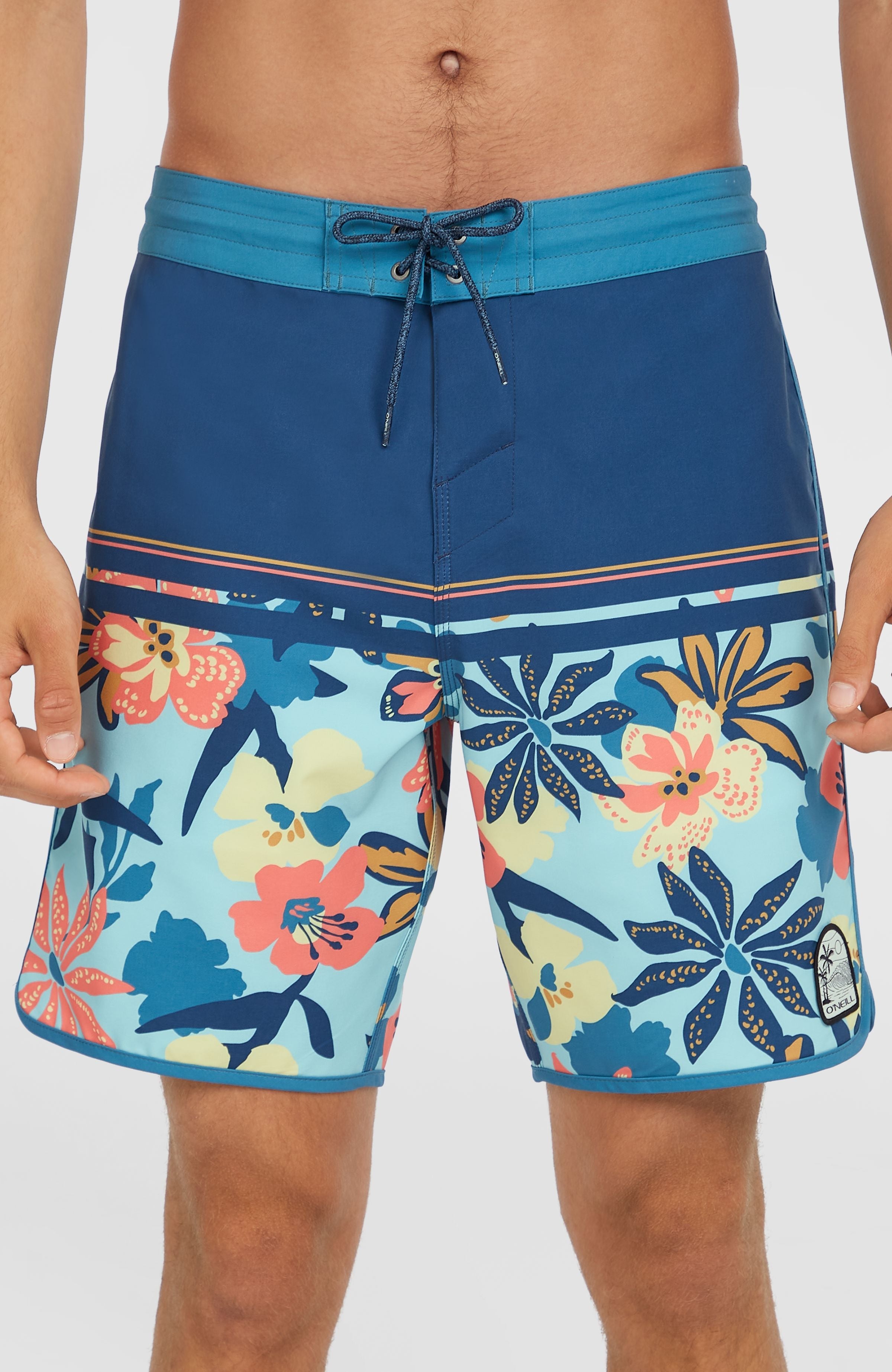 Cruzer Scallop 18'' Boardshorts Men - Indigo Scallop