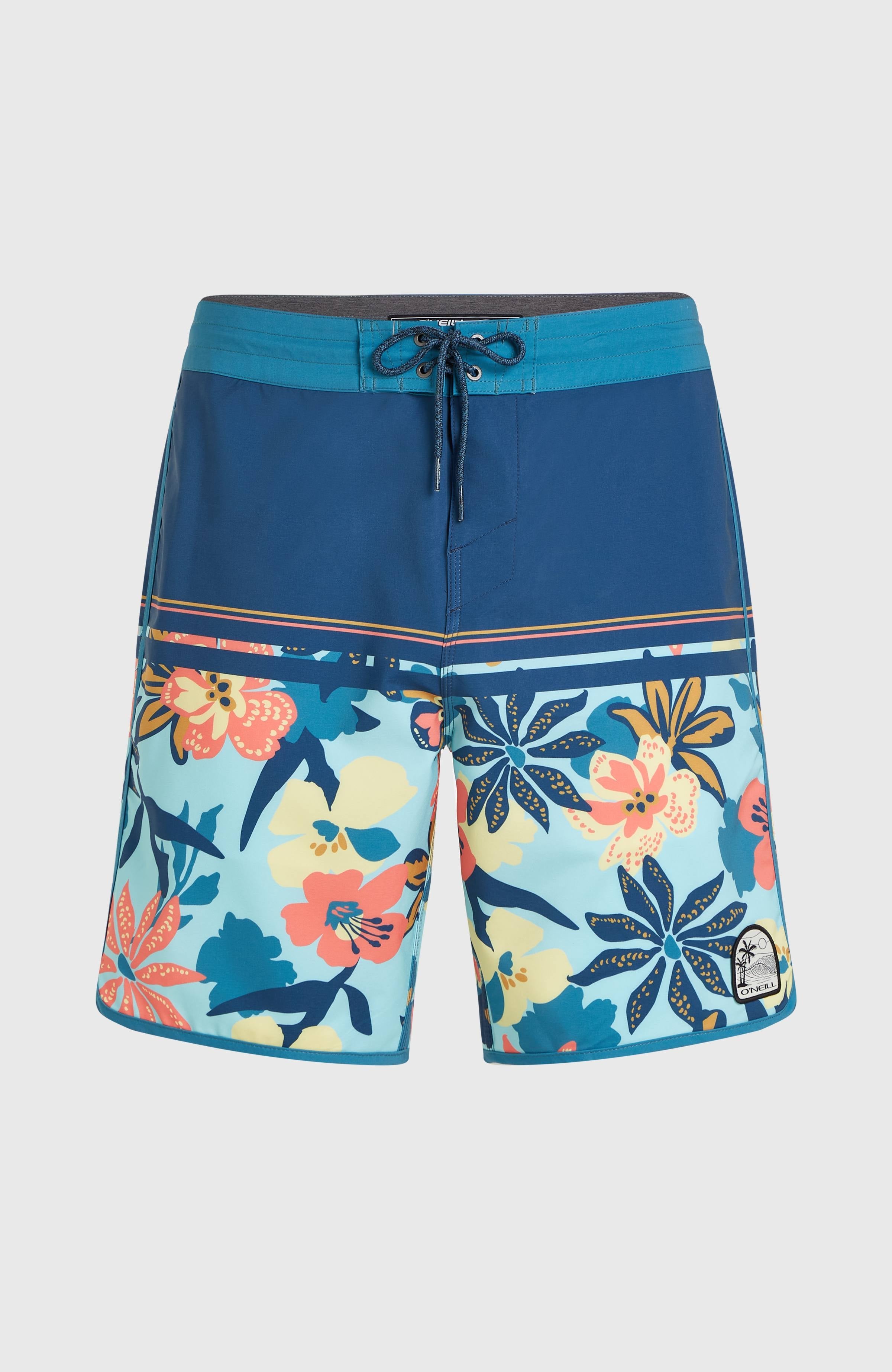 Cruzer Scallop 18'' Boardshorts Men - Indigo Scallop