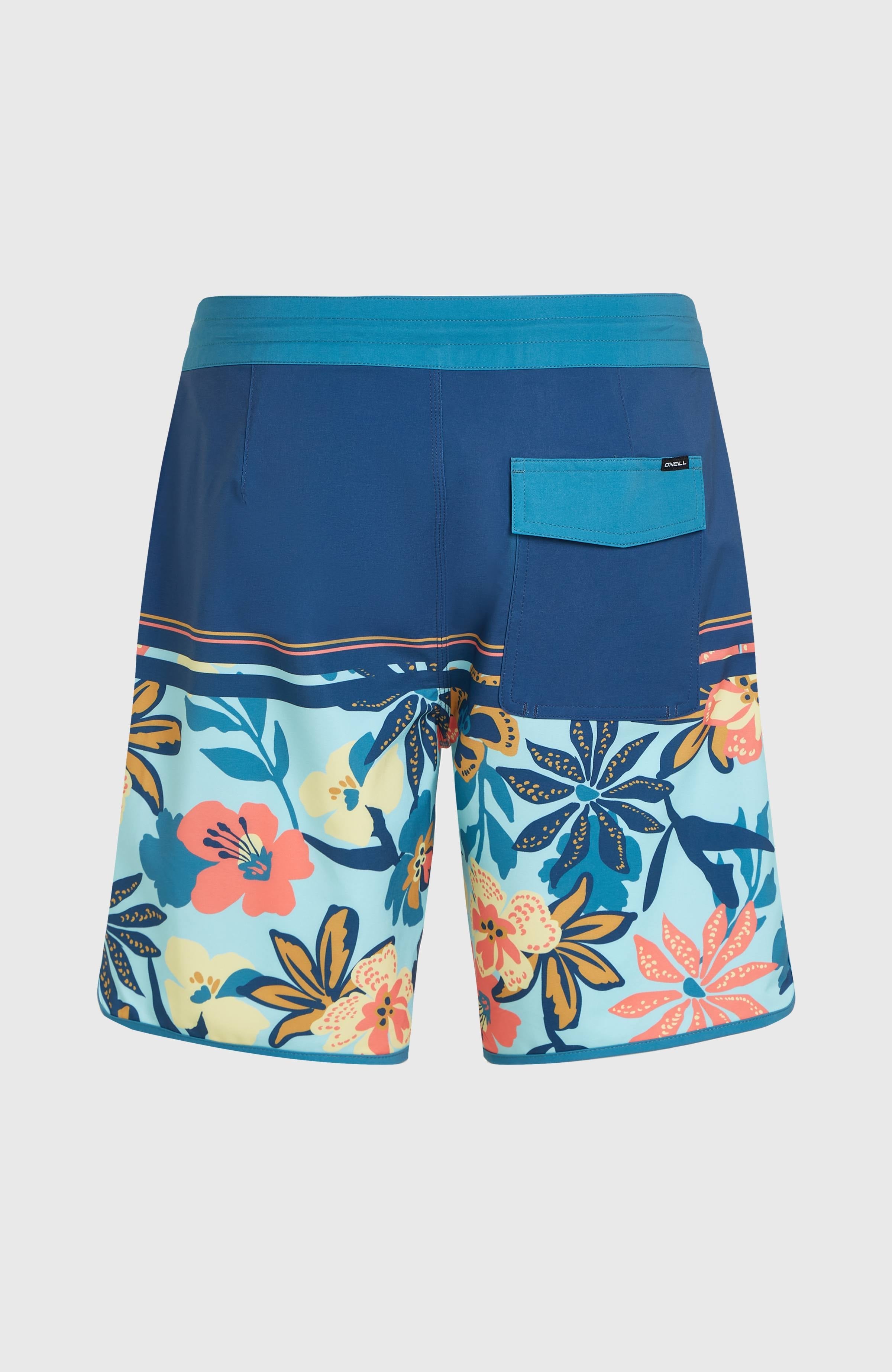 Cruzer Scallop 18'' Boardshorts Men - Indigo Scallop