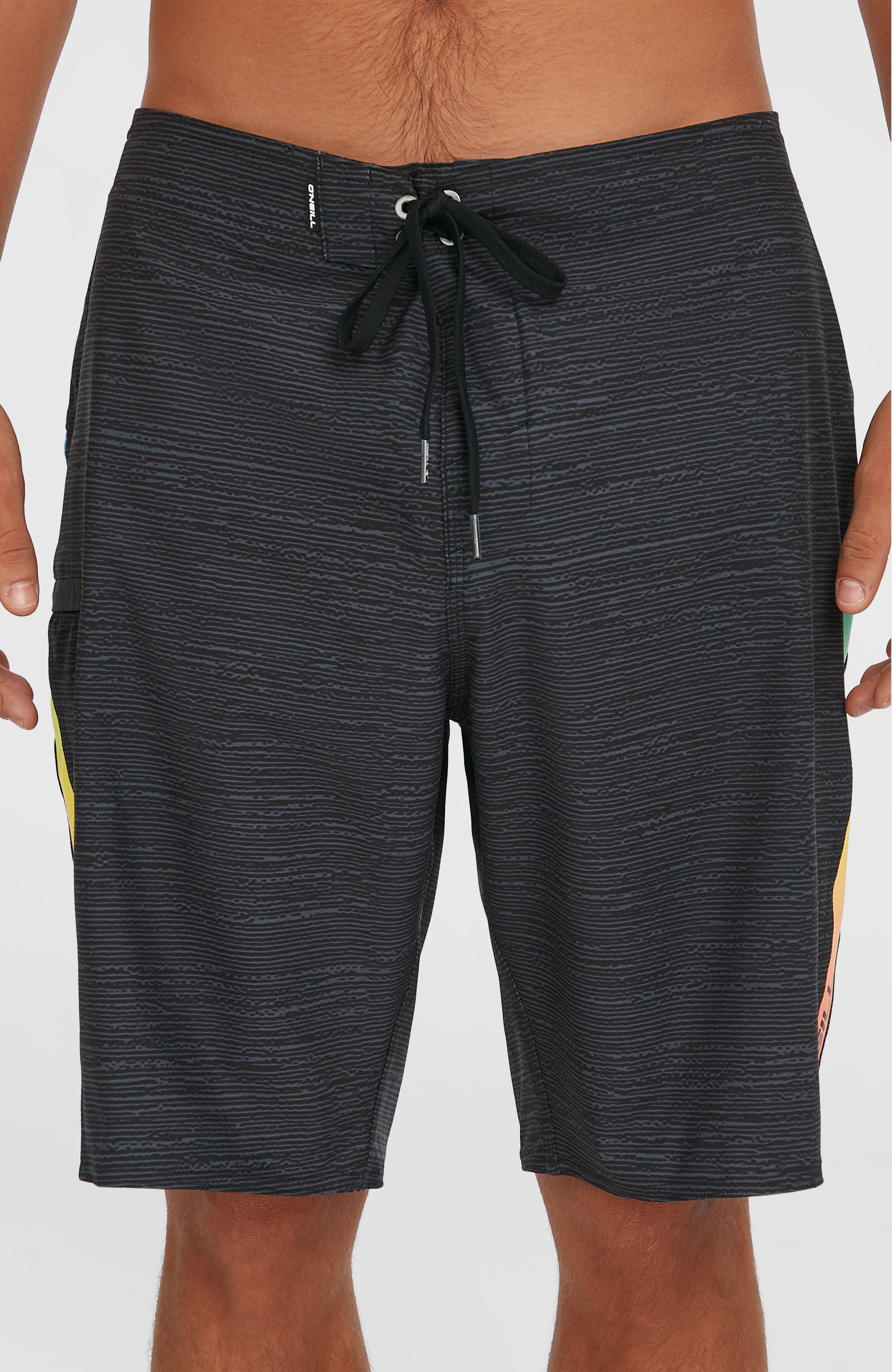 Superfreak 20'' Boardshorts Men - Black Multi Colour Panel