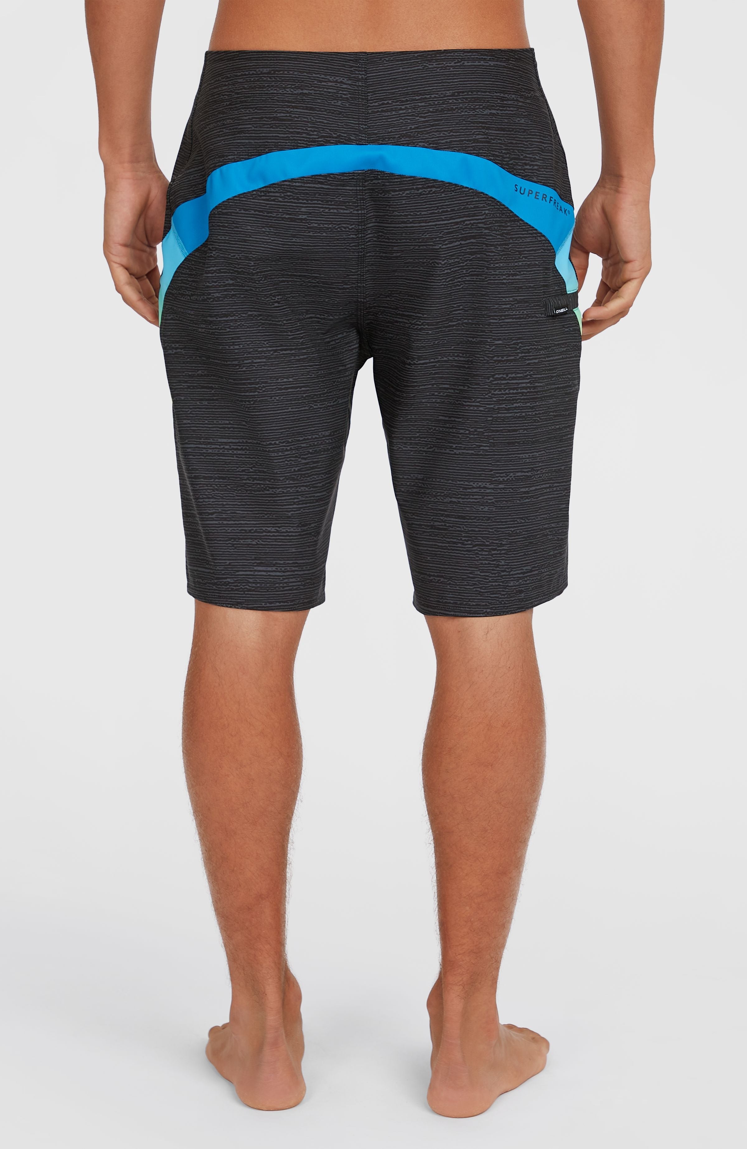 Superfreak 20'' Boardshorts Men - Black Multi Colour Panel