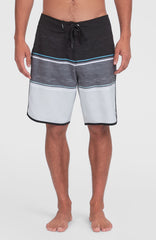 Lennox Scallop 19'' Boardshorts Men - Black Out Colour Block
