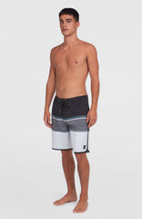 Lennox Scallop 19'' Boardshorts Men - Black Out Colour Block