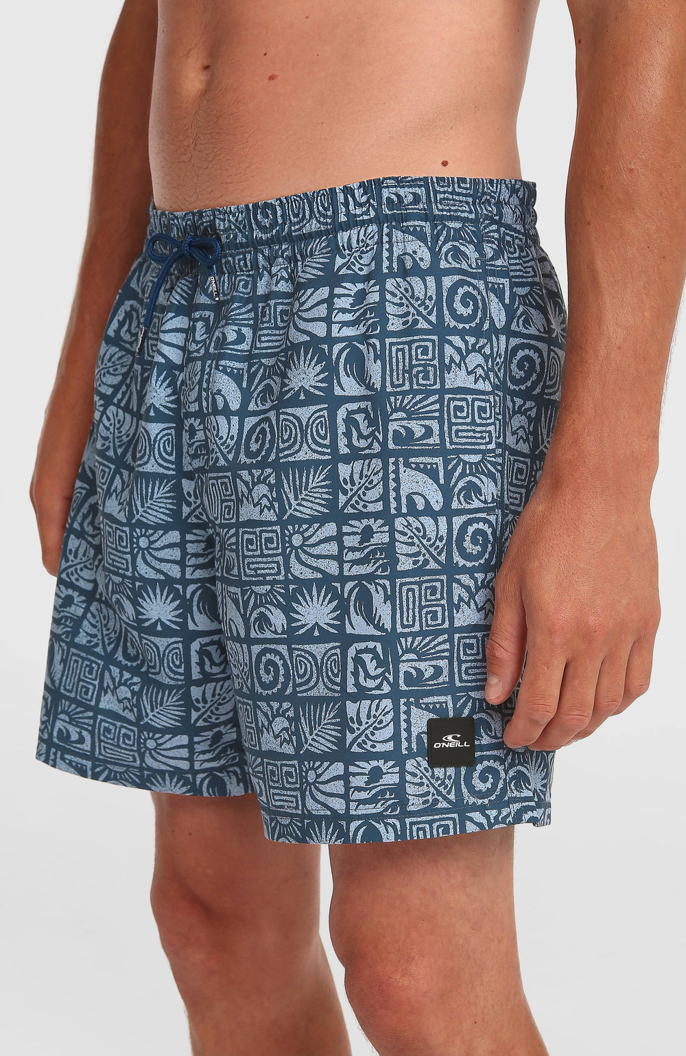 O'Neill Print 16'' Swimshorts Men - Dark Blue Bricks