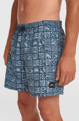O'Neill Print 16'' Swimshorts Men - Dark Blue Bricks