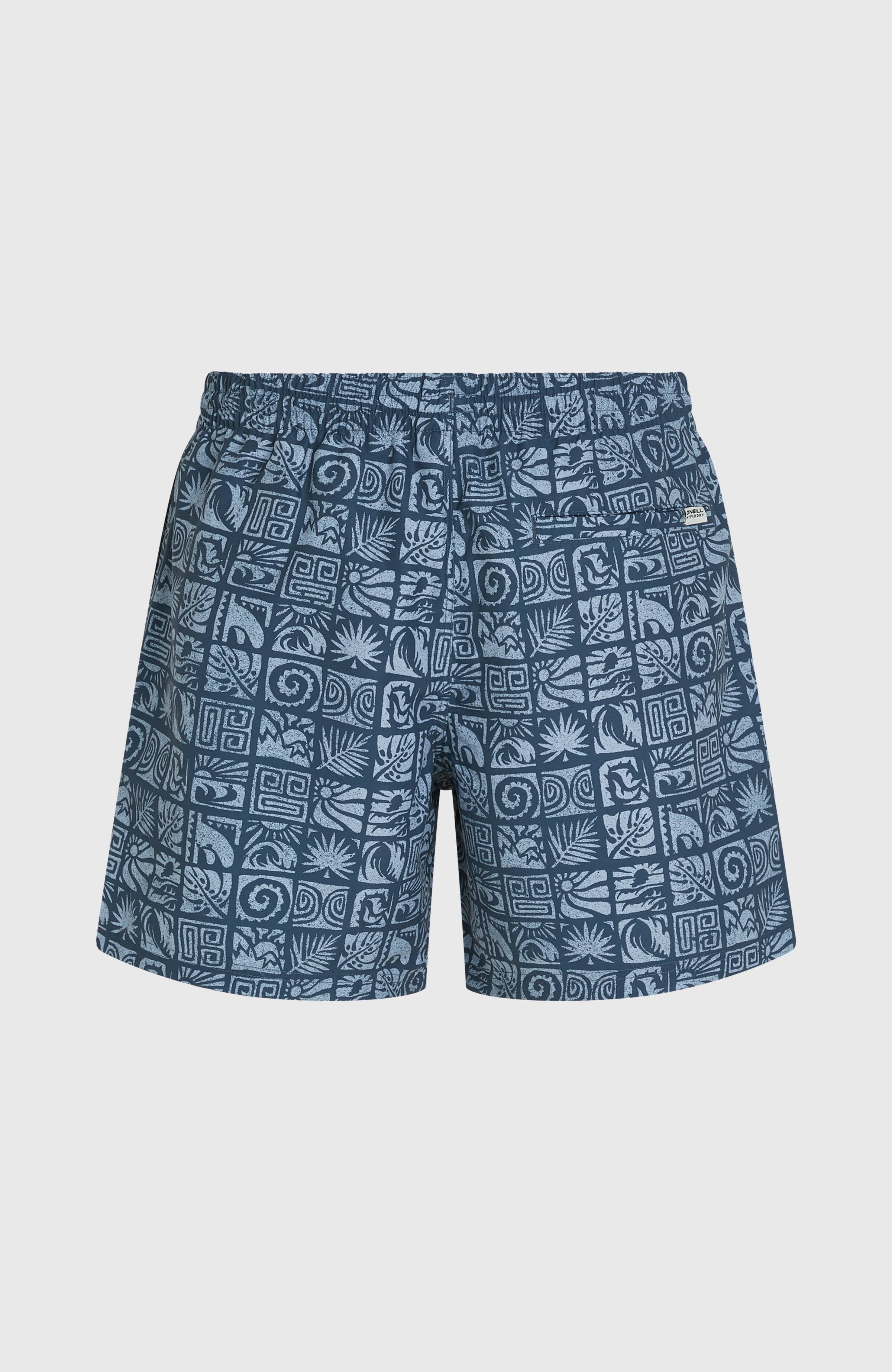 O'Neill Print 16'' Swimshorts Men - Dark Blue Bricks