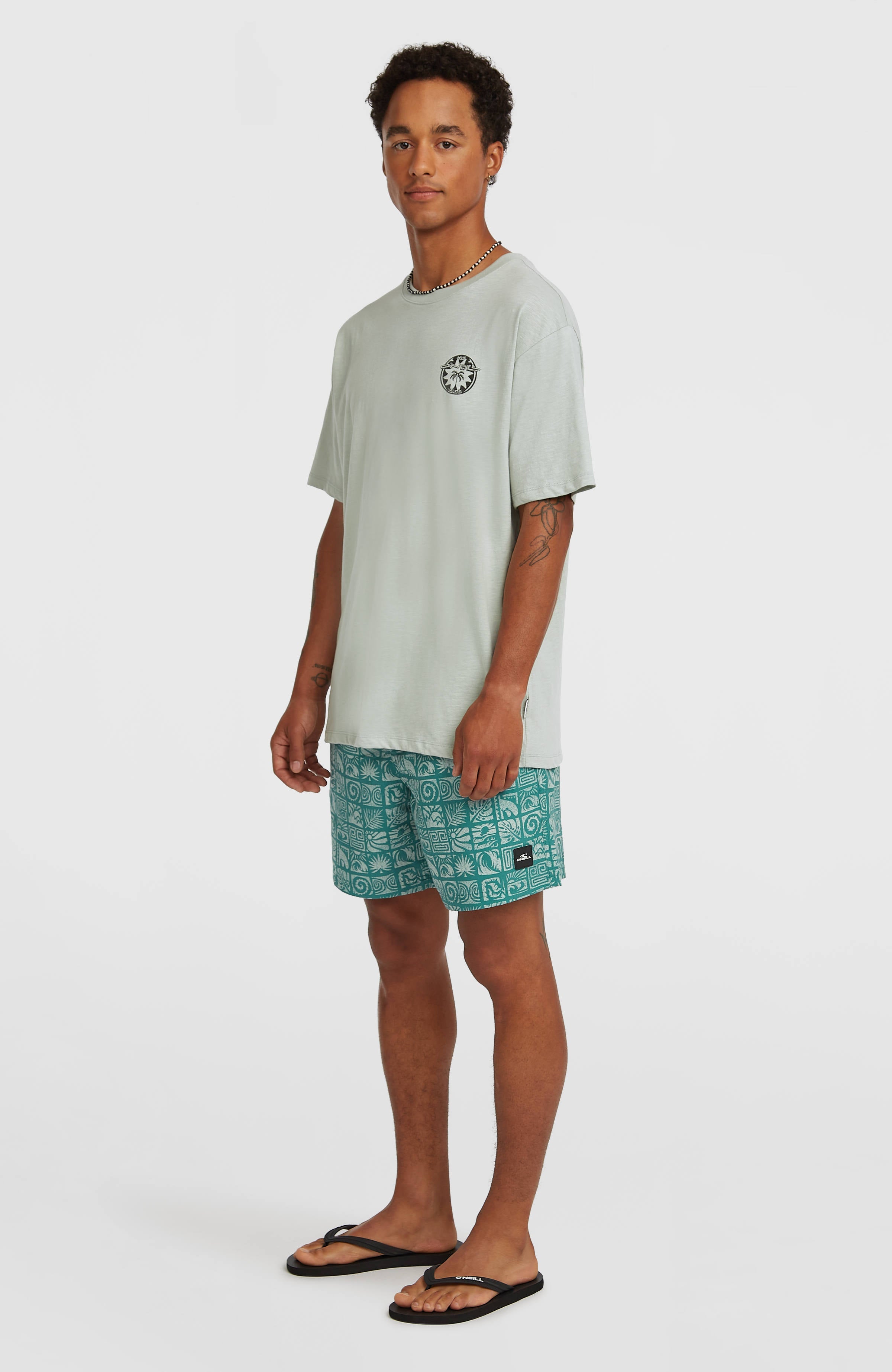 O'Neill Print 16'' Swimshorts Men - Blue Bricks