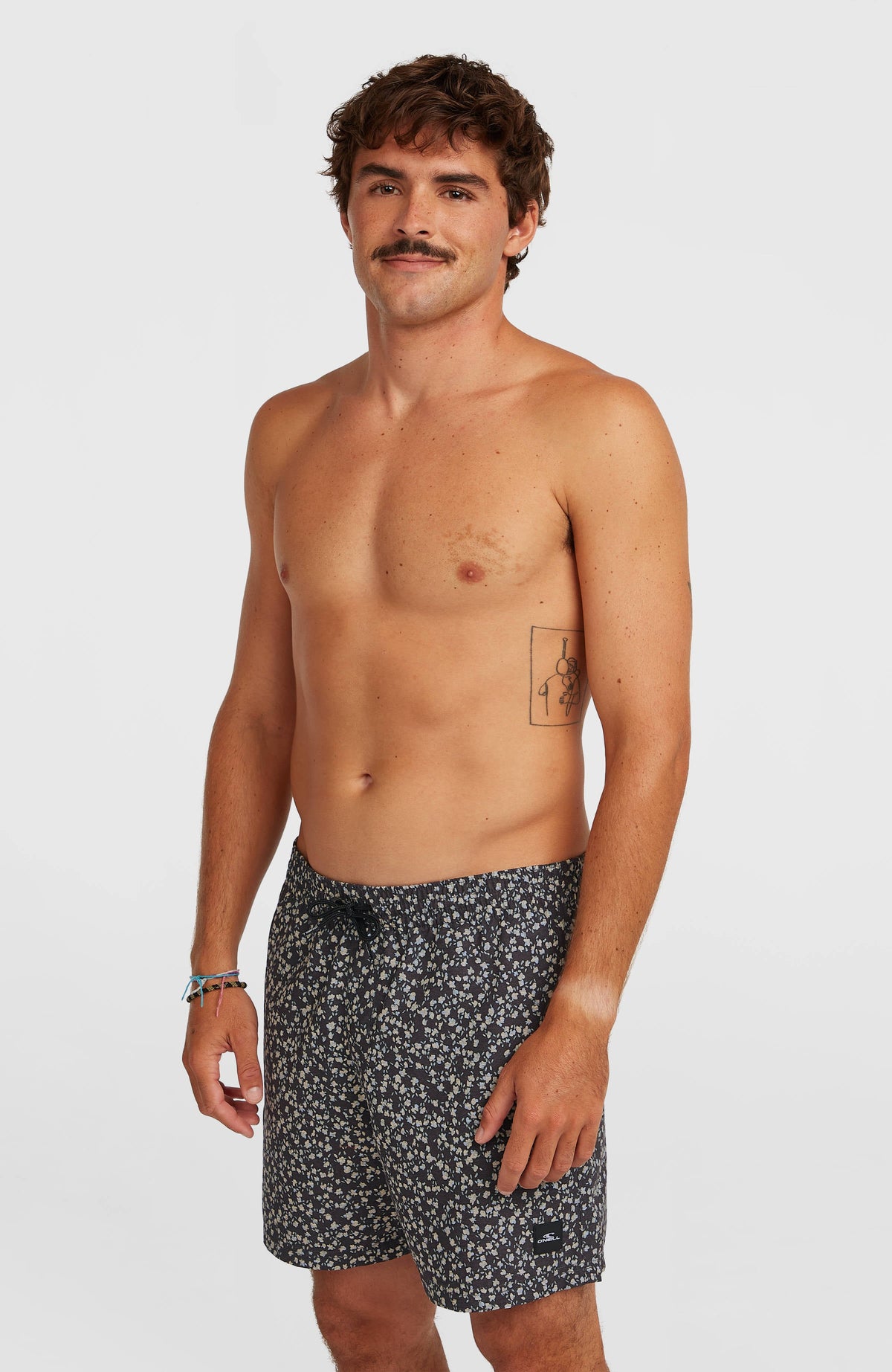 O'Neill Print 16'' Swimshorts Men - Black Dot Flower