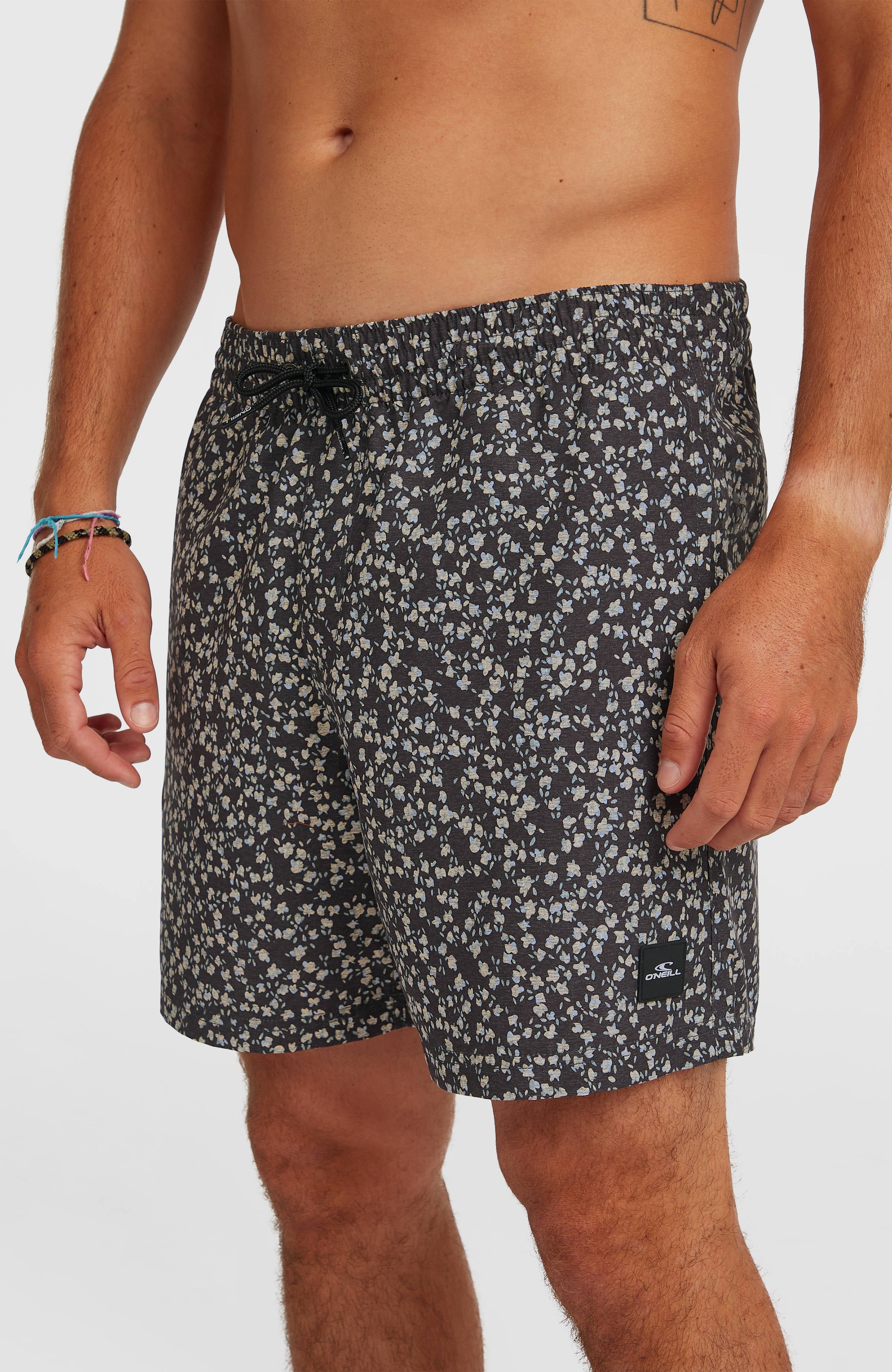 O'Neill Print 16'' Swimshorts Men - Black Dot Flower