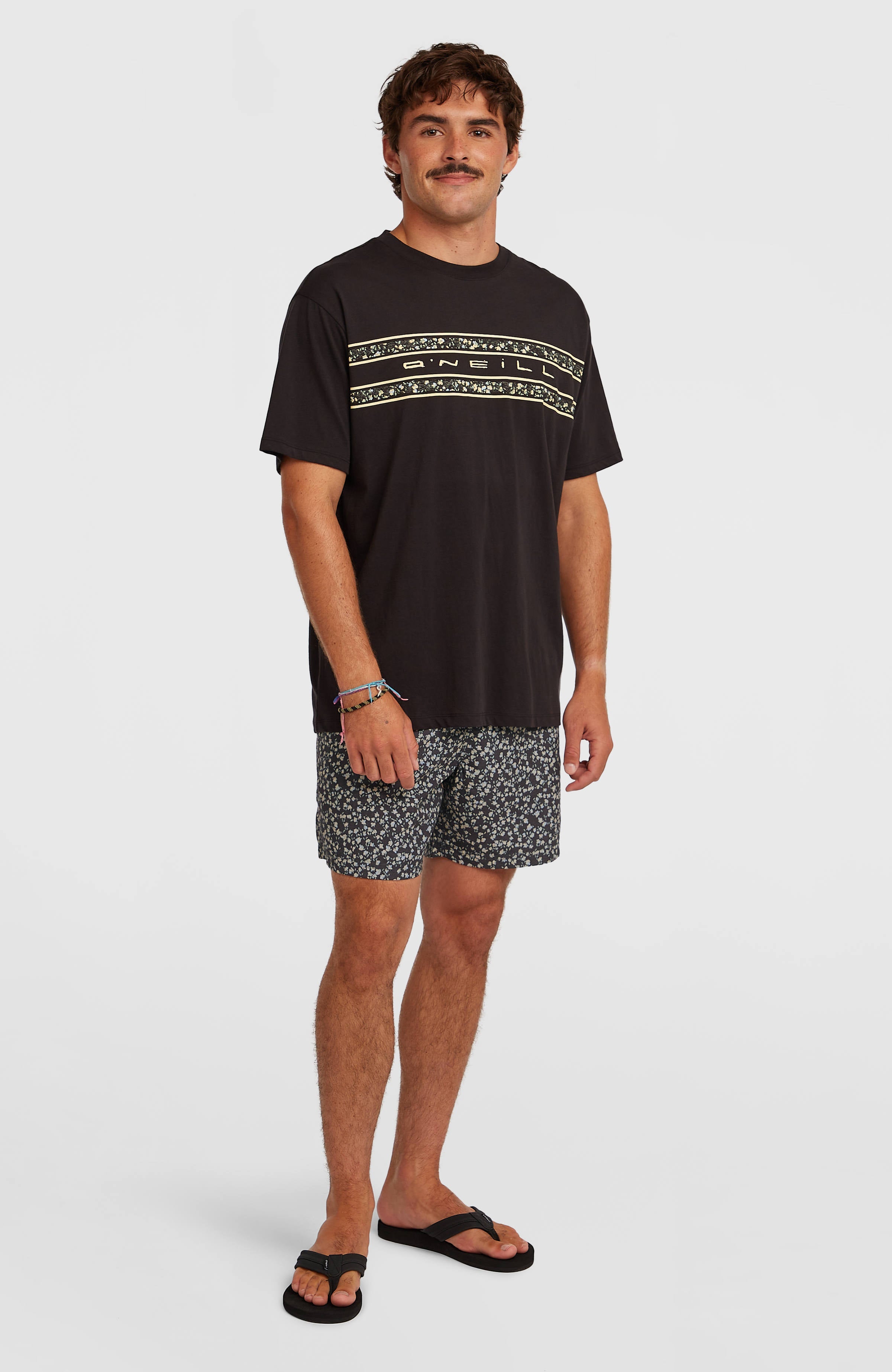 O'Neill Print 16'' Swimshorts Men - Black Dot Flower