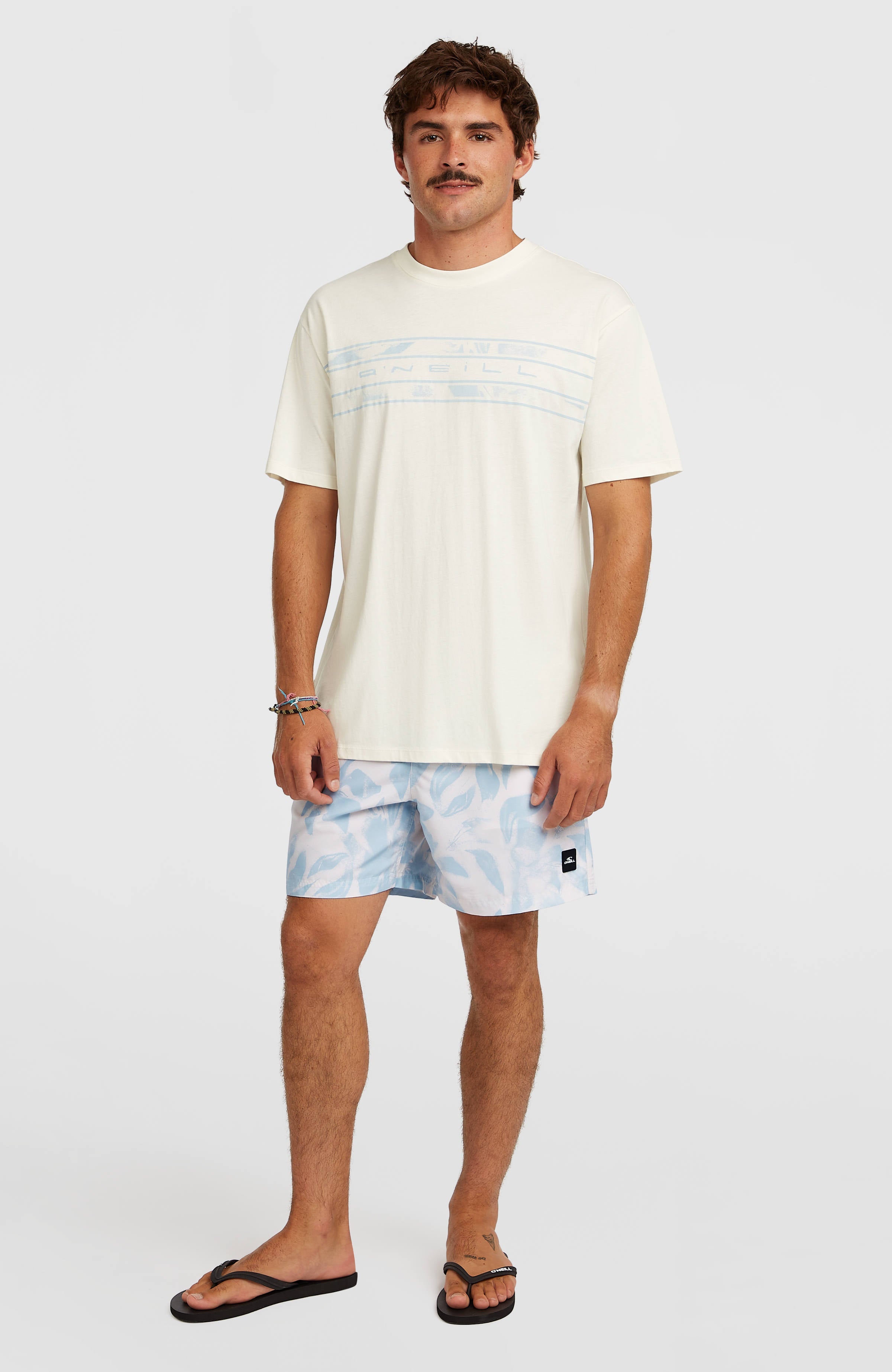 O'Neill Print 16'' Swimshorts Men - White Spray Flower