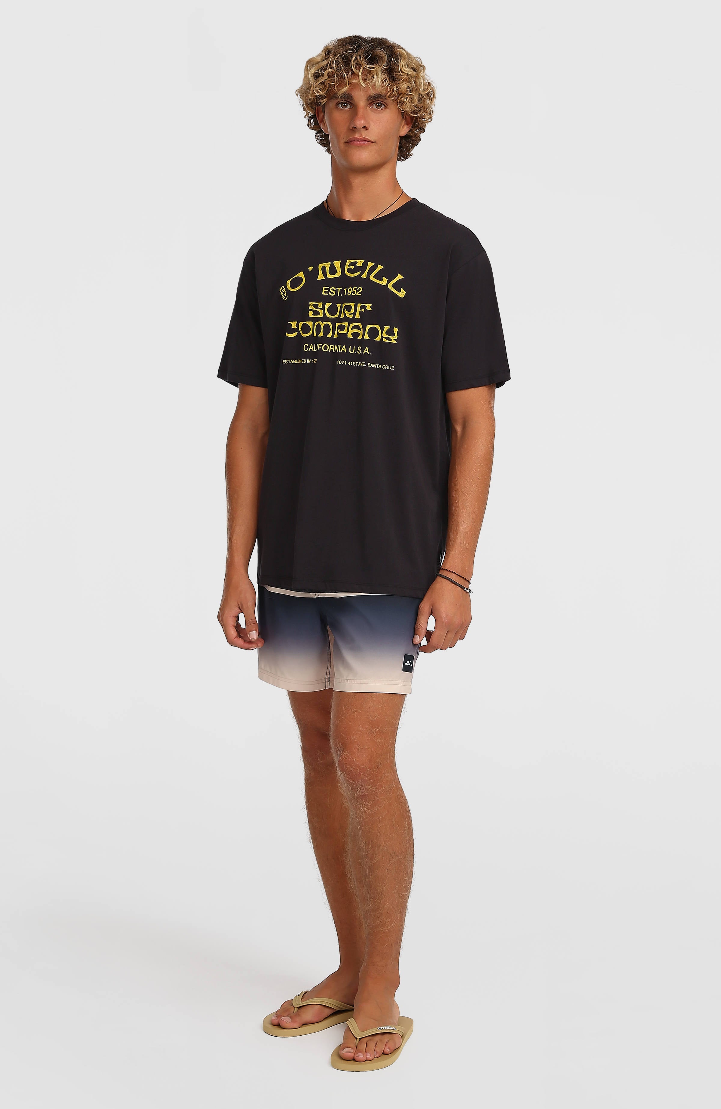 O’Neill Gradient 15'' Swimshorts Men - Black Out Gradient Stripe