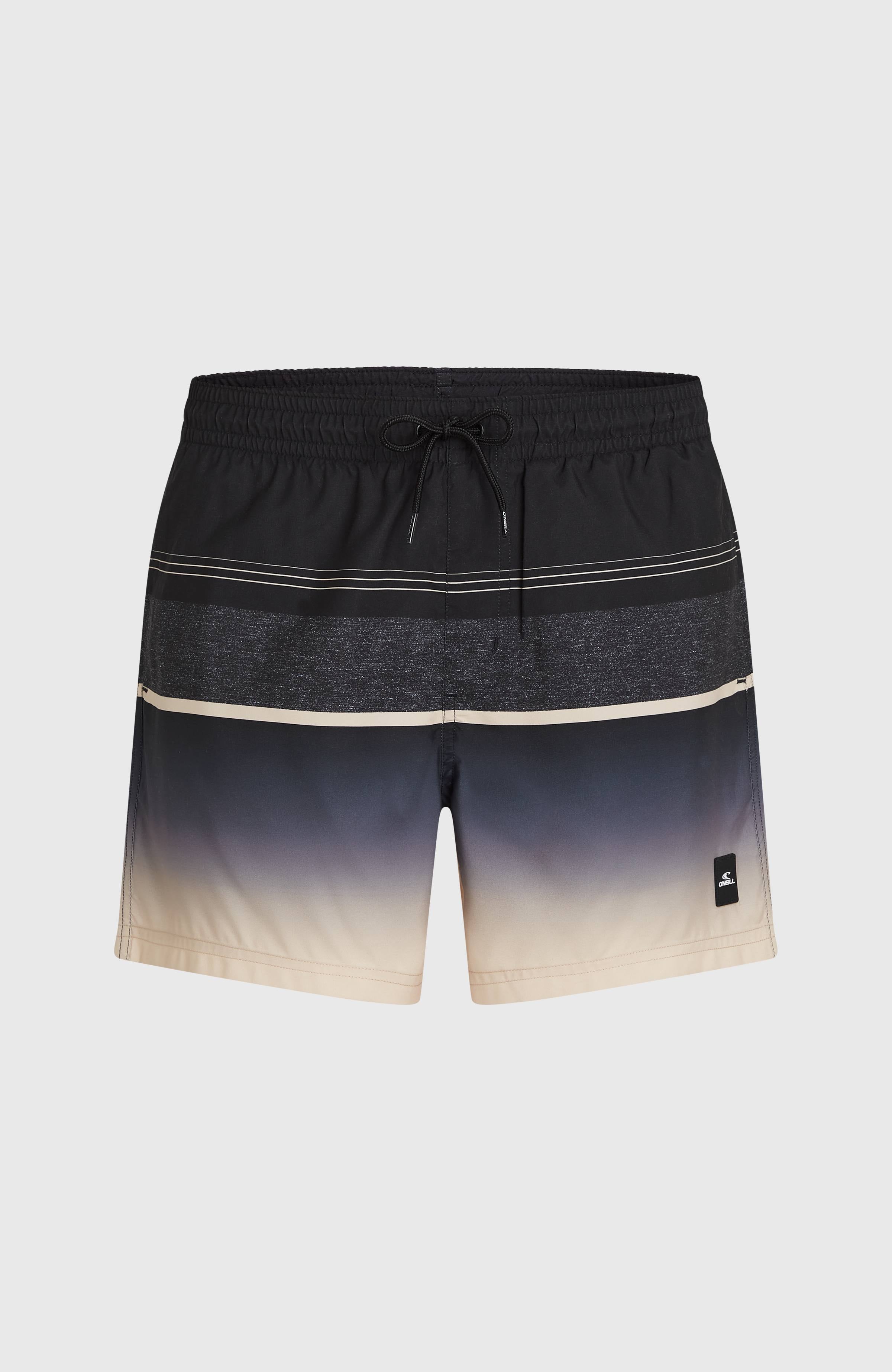O’Neill Gradient 15'' Swimshorts Men - Black Out Gradient Stripe