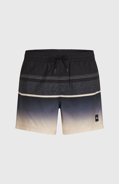 O’Neill Gradient 15'' Swimshorts Men - Black Out Gradient Stripe