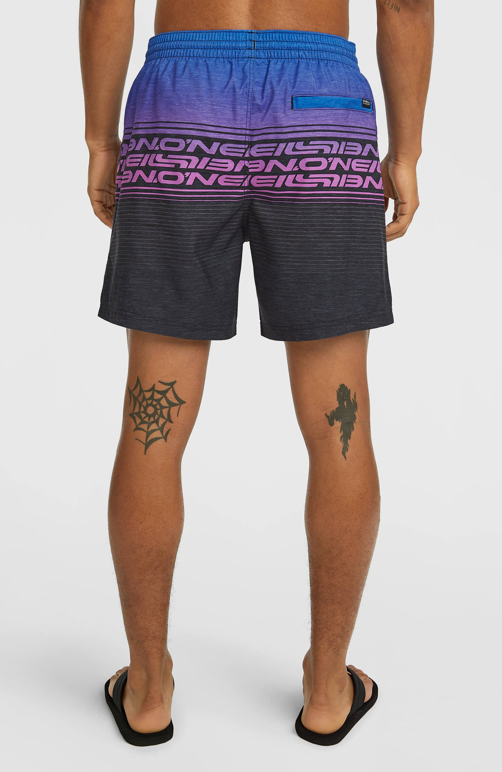Logo Stripe 16'' Swimshorts Men - Blue Heritage O'Neill Stripe