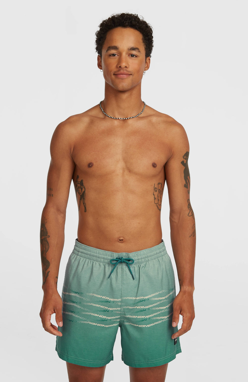 O'Neill First 15'' Swimshorts Men - Green Heritage O'Neill Flip