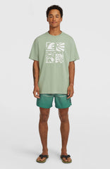 O'Neill First 15'' Swimshorts Men - Green Heritage O'Neill Flip