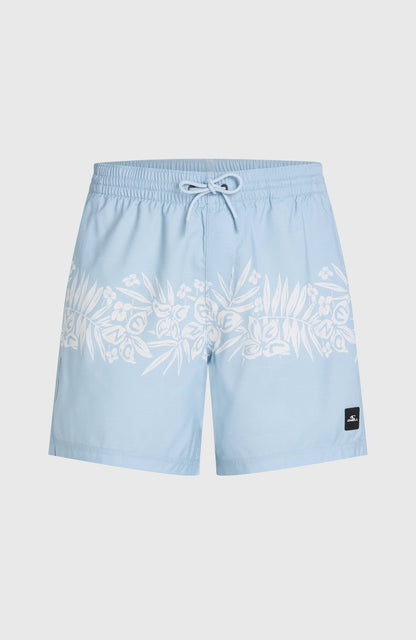 O'Neill Uni Flower 16'' Swimshorts Men - Light Blue Tropical Stripe