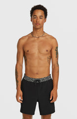 Pocket Print 16'' Swimshorts Men - Black Out