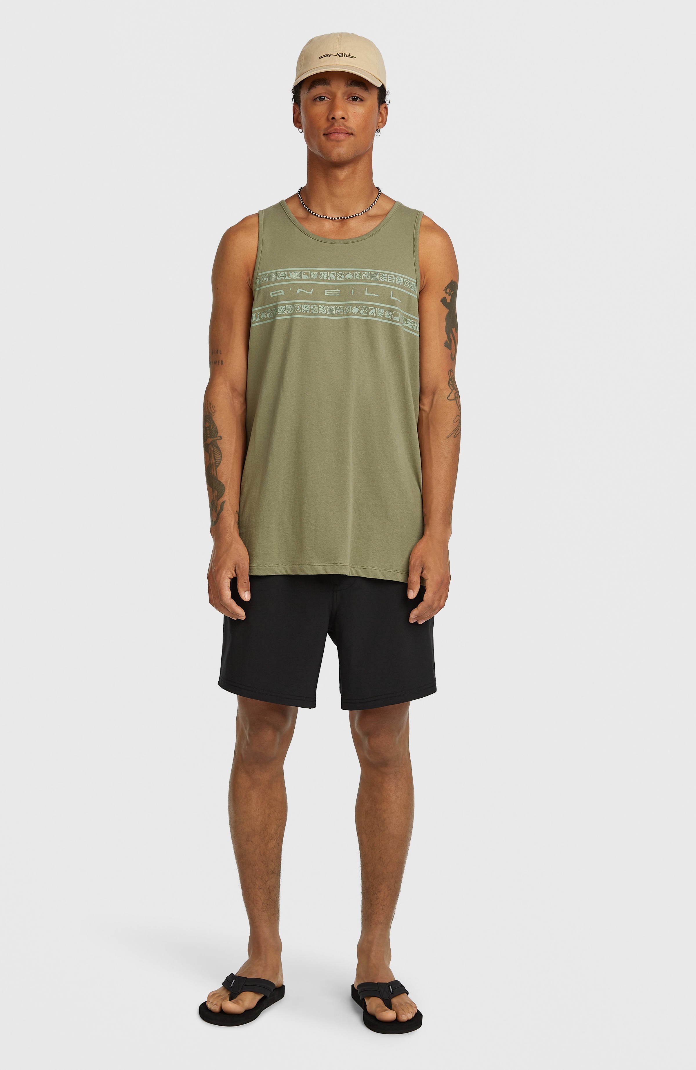 Pocket Print 16'' Swimshorts Men - Black Out