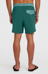 Pocket Print 16'' Swimshorts Men - Botanical Heat