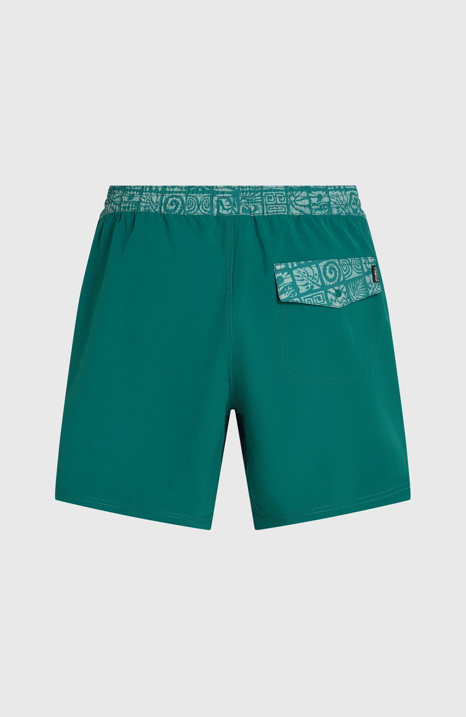 Pocket Print 16'' Swimshorts Men - Botanical Heat