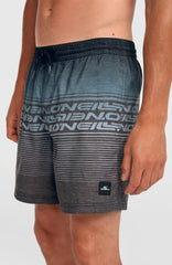 Logo Stripe 16'' Swimshorts Men - Black Out Heritage O'Neill Stripe