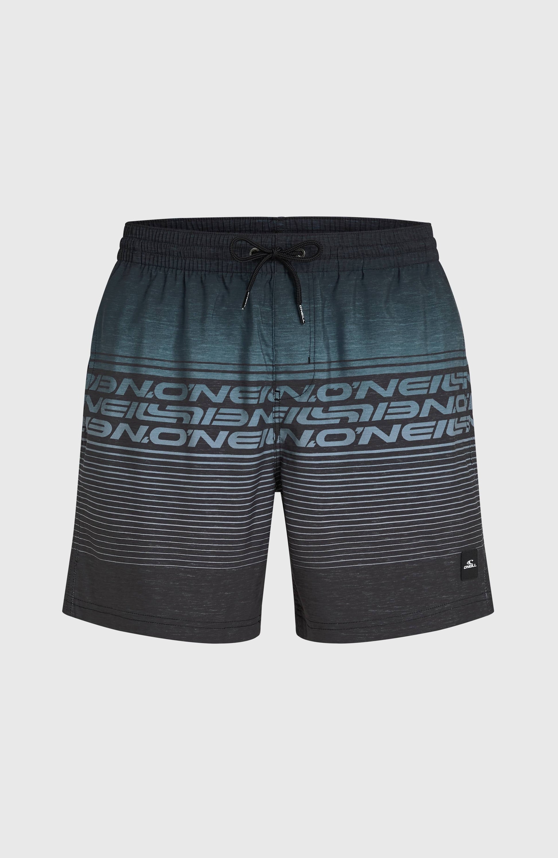 Logo Stripe 16'' Swimshorts Men - Black Out Heritage O'Neill Stripe