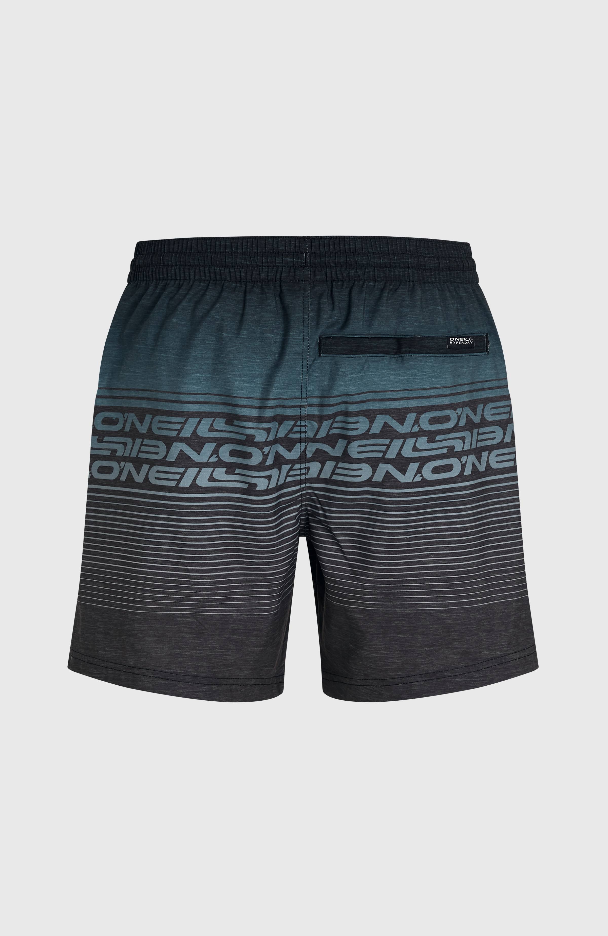 Logo Stripe 16'' Swimshorts Men - Black Out Heritage O'Neill Stripe