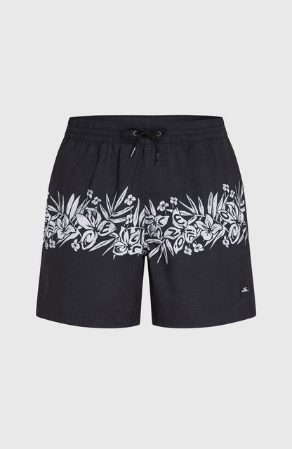 O'Neill Uni Flower 16'' Swimshorts Men - Black Tropical Stripe