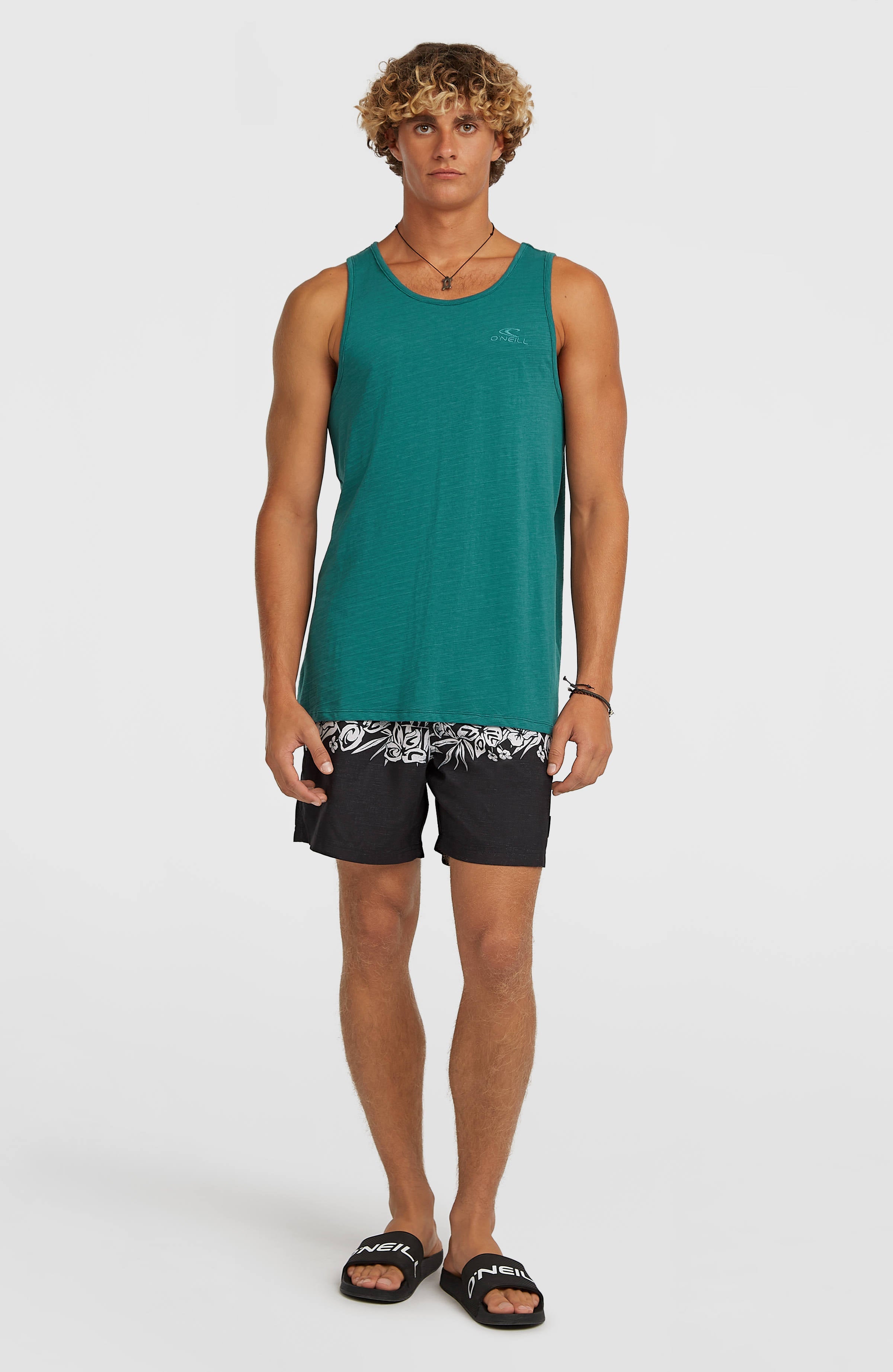 O'Neill Uni Flower 16'' Swimshorts Men - Black Tropical Stripe
