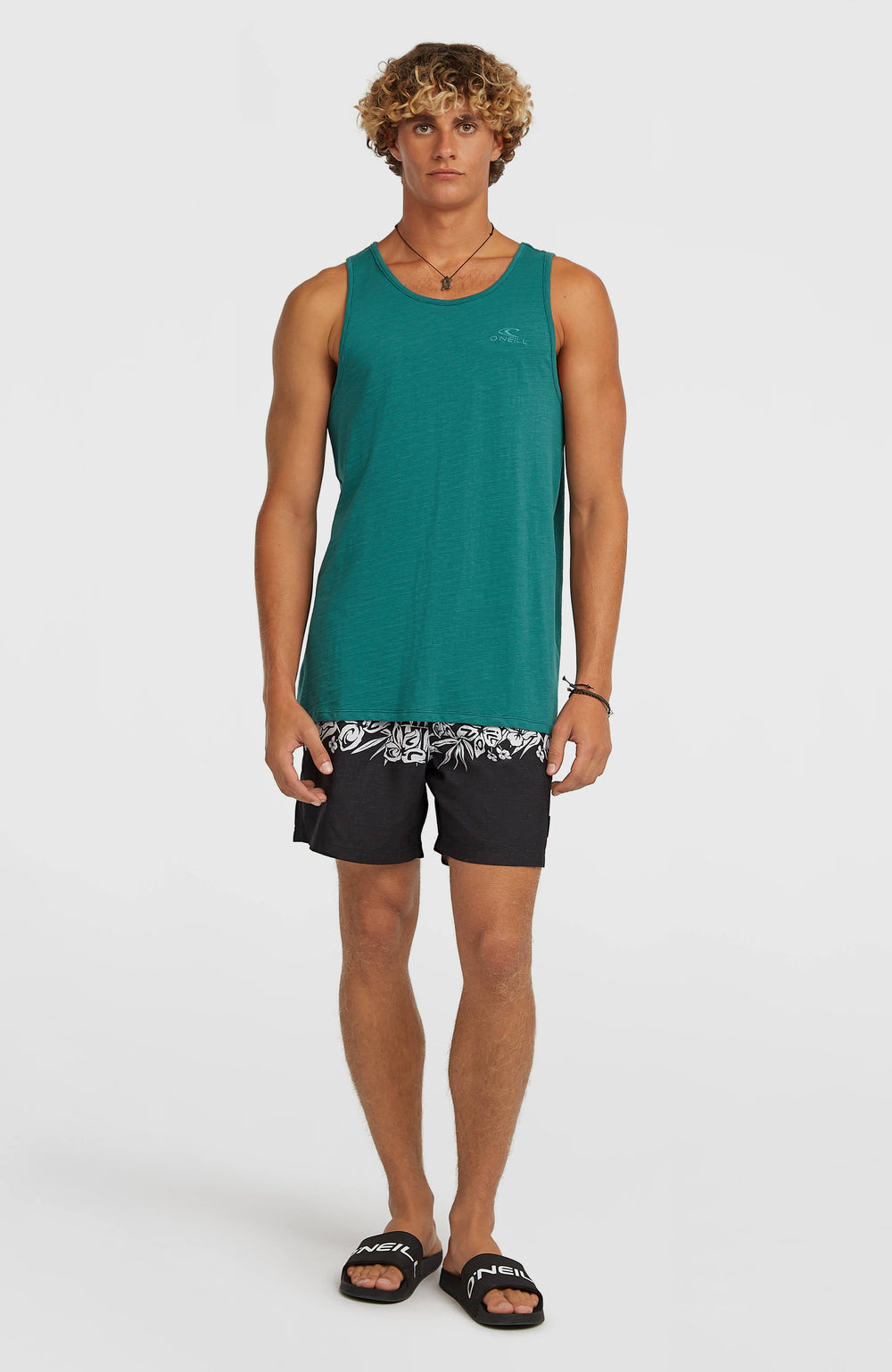 O'Neill Uni Flower 16'' Swimshorts Men - Black Tropical Stripe