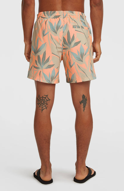 O'Neill Print 16'' Swimshorts Men - Orange Tropicana Big
