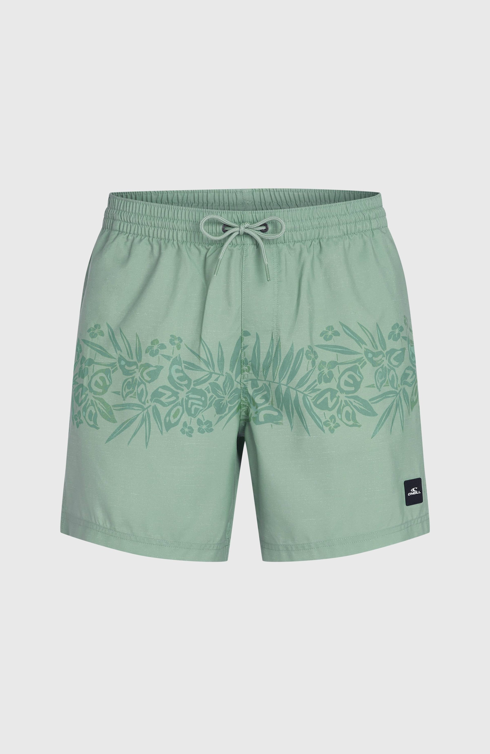 O'Neill Uni Flower 16'' Swimshorts Men - Green Tropical Stripe