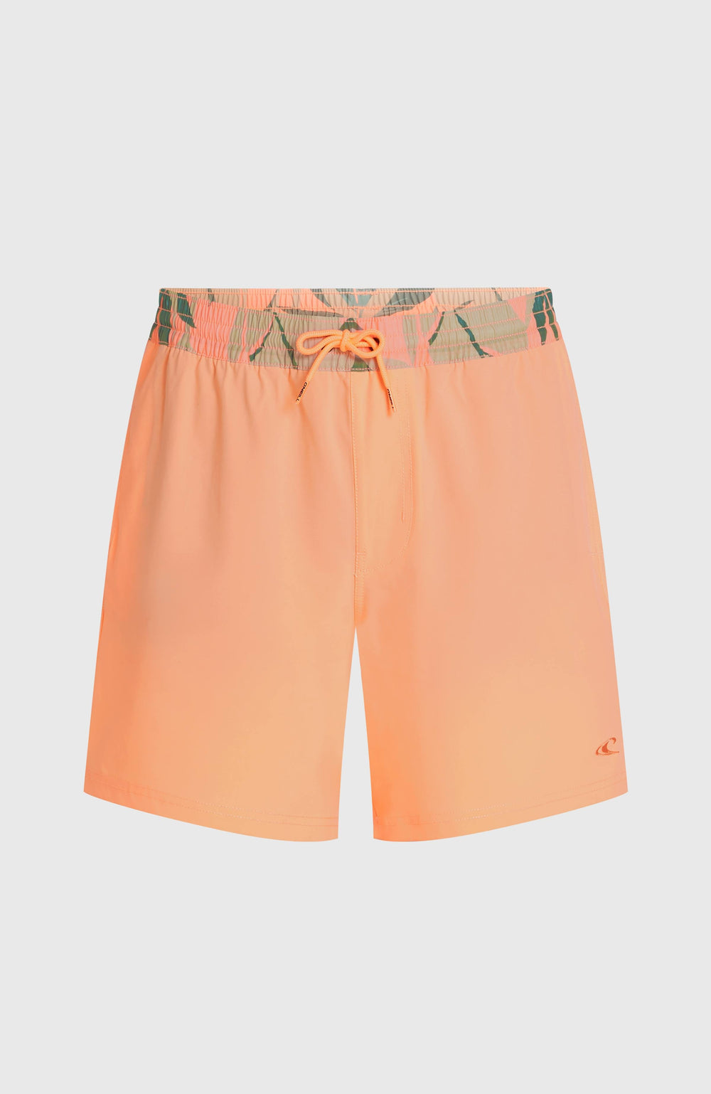 Pocket Print 16'' Swimshorts Men - Funky Peach