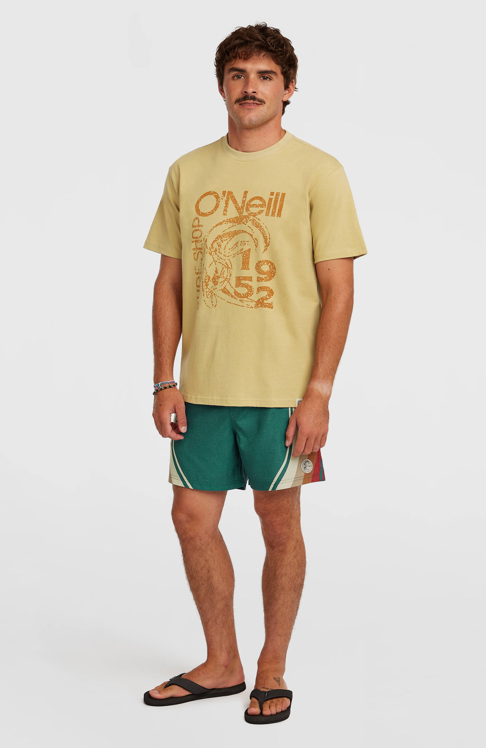 O'Riginals Longboards 15'' Swimshorts Men - Green Originals Sideburns