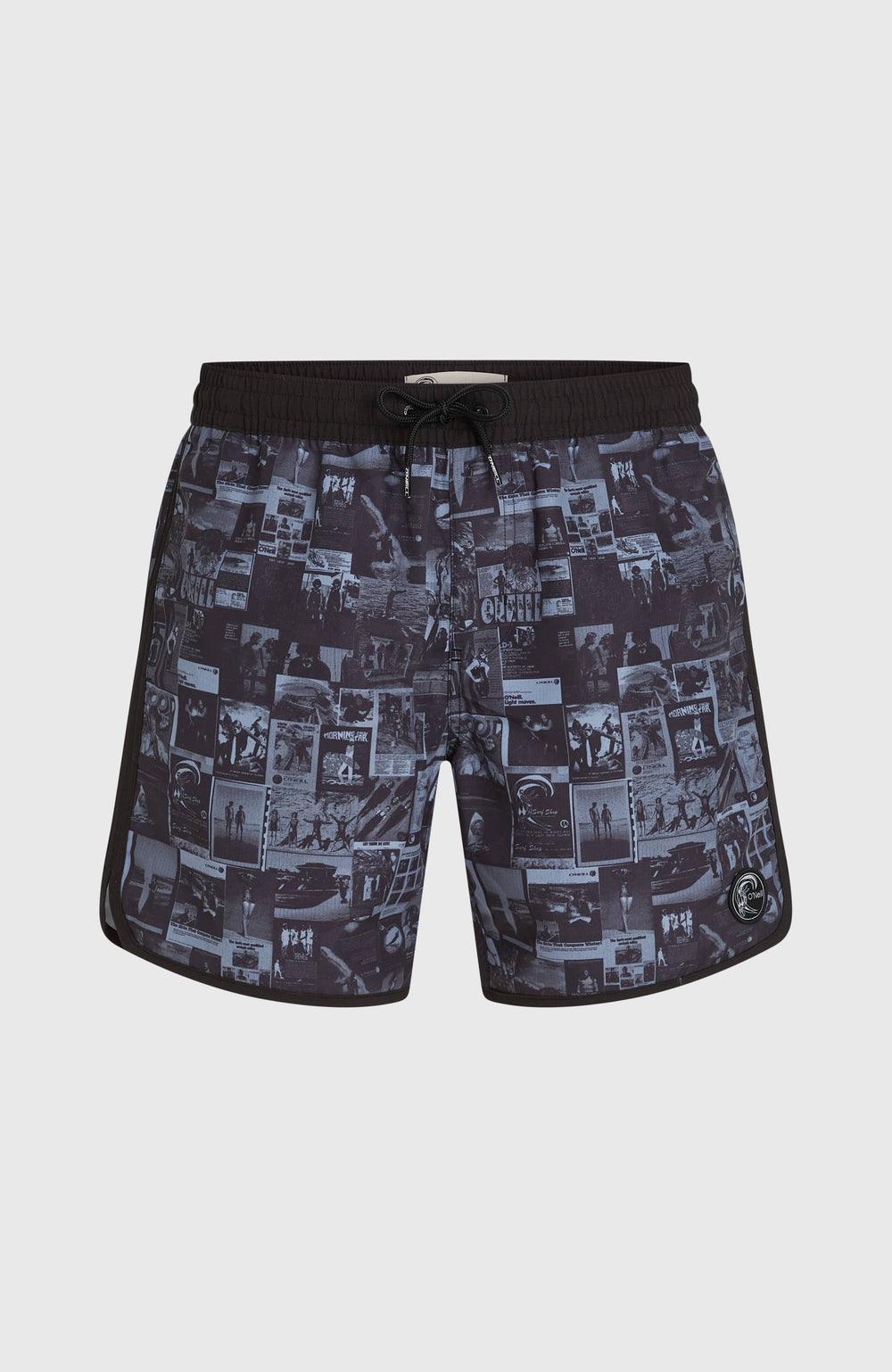 O'Riginals Scallop 16'' Swimshorts Men - Black Out Heritage AOP