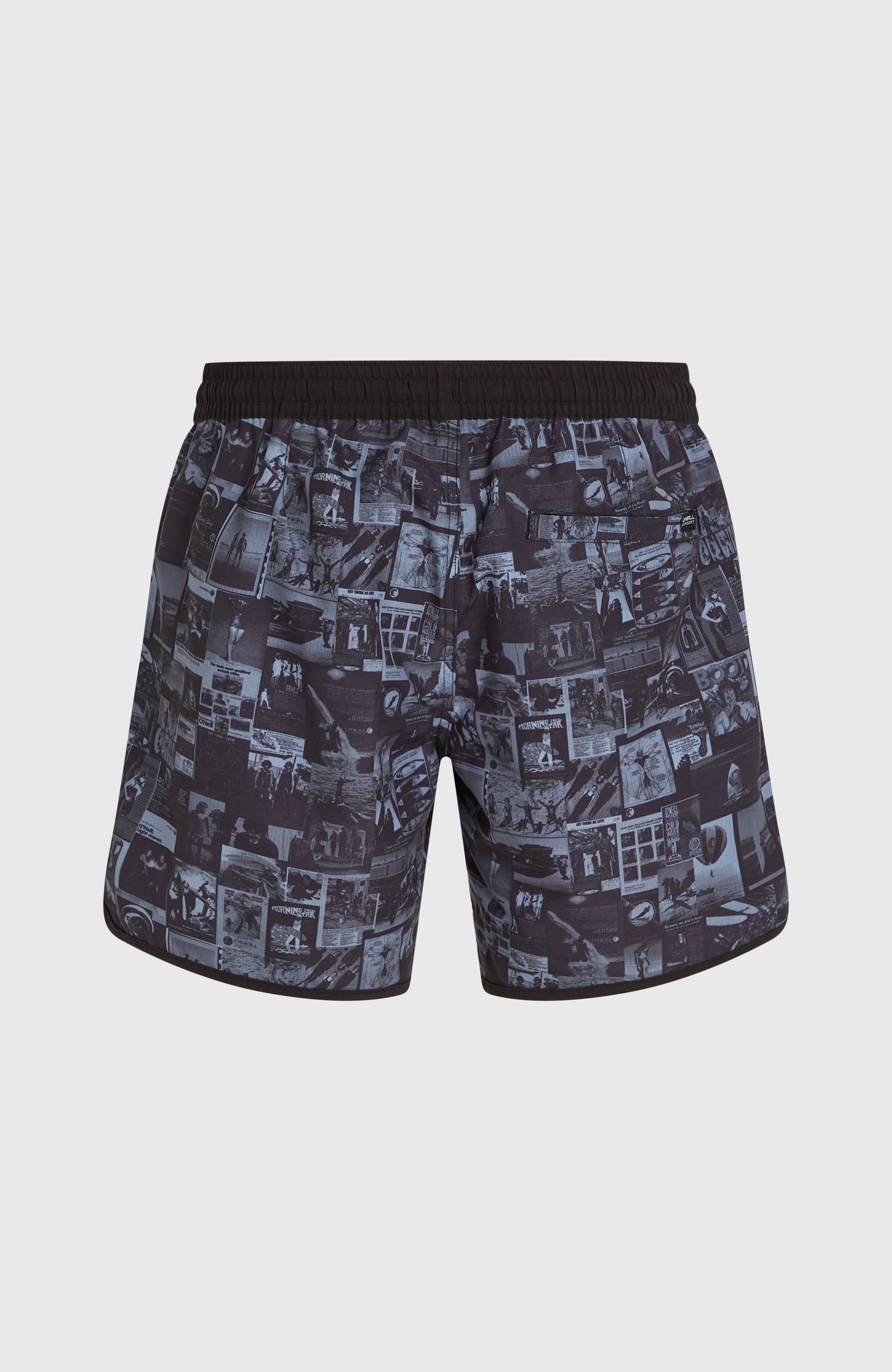 O'Riginals Scallop 16'' Swimshorts Men - Black Out Heritage AOP
