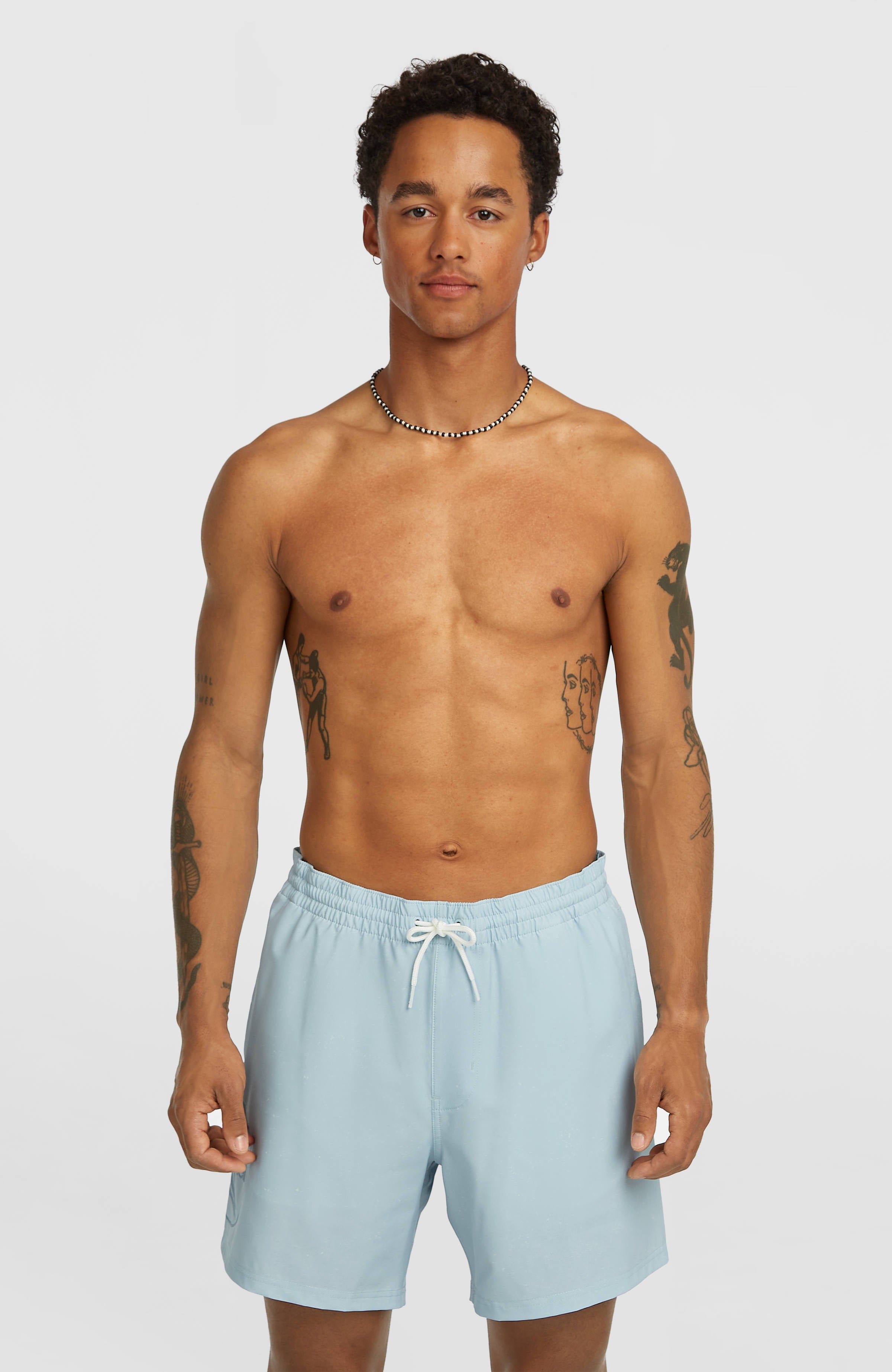 O'Riginals Cali Ocean 16'' Swimshorts Men - Light Blue O'iginals Acid Wash