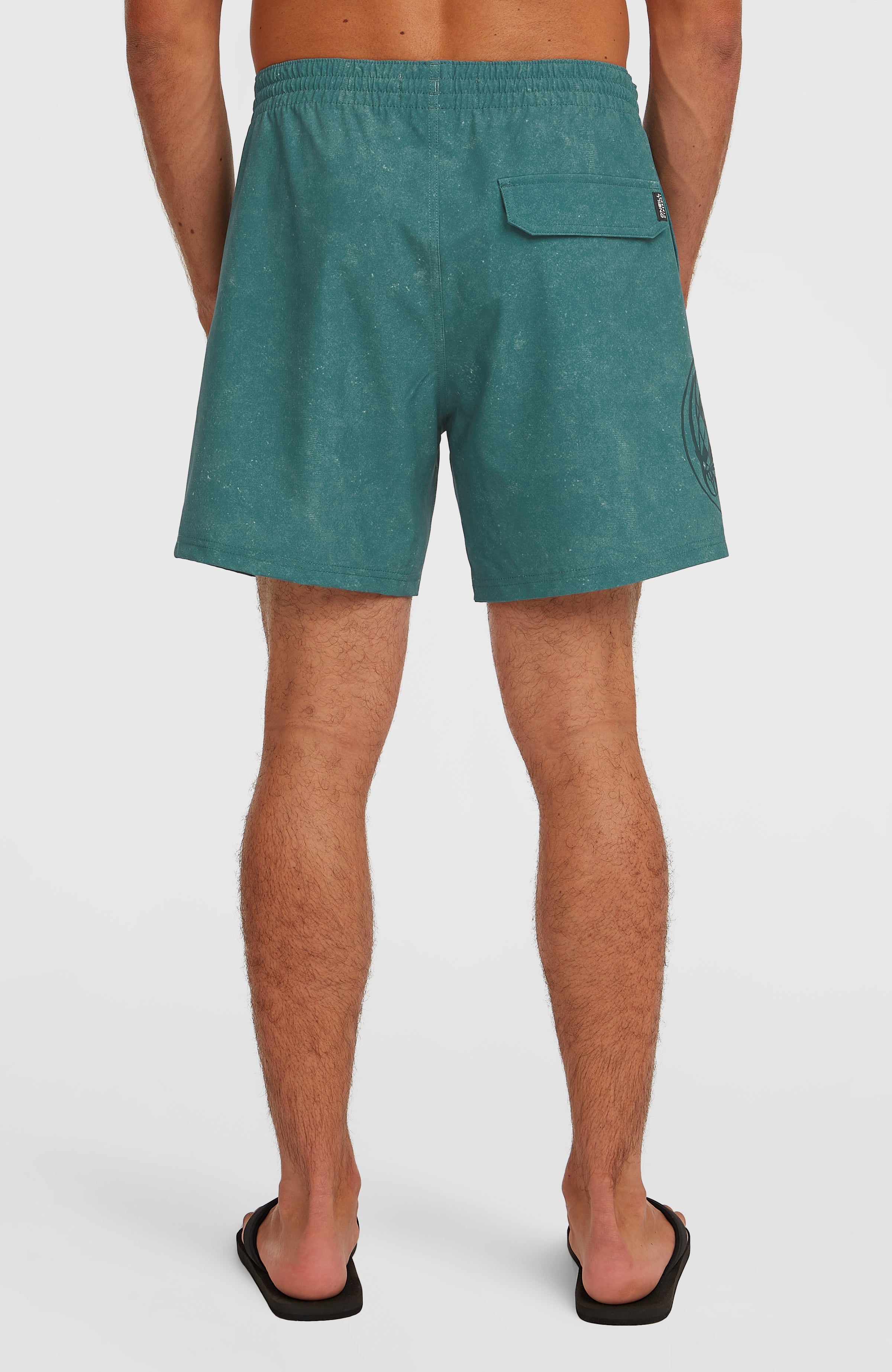 O'Riginals Cali Ocean 16'' Swimshorts Men - Green Originals Acid Wash