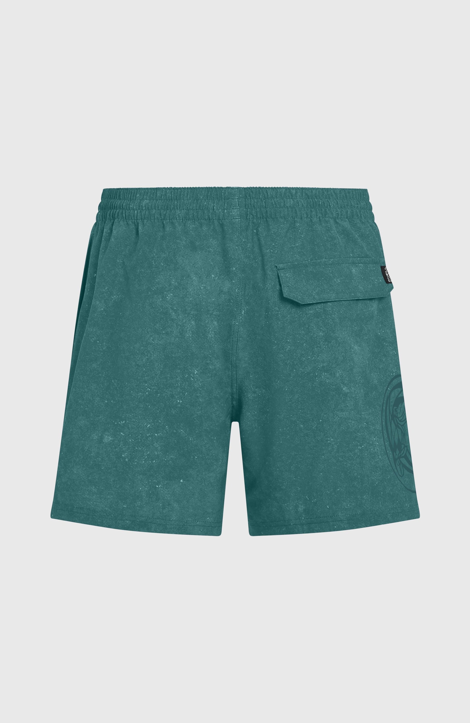 O'Riginals Cali Ocean 16'' Swimshorts Men - Green Originals Acid Wash