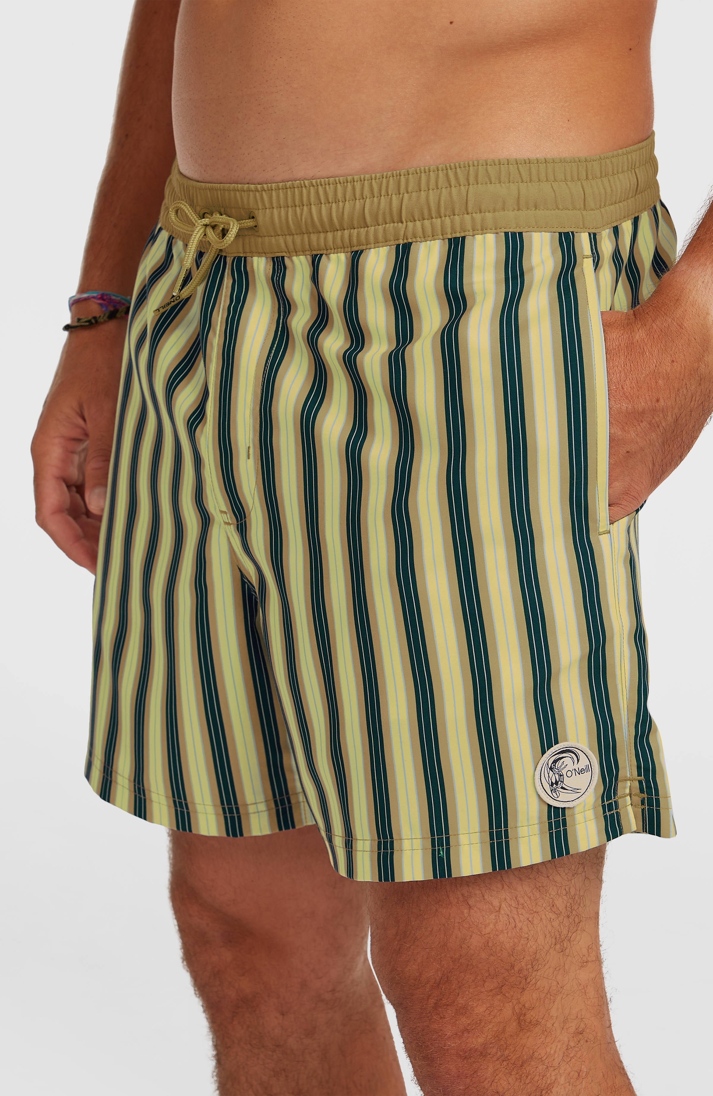 O'Riginals Stripe 15'' Swimshorts Men - Yellow Originals stripe