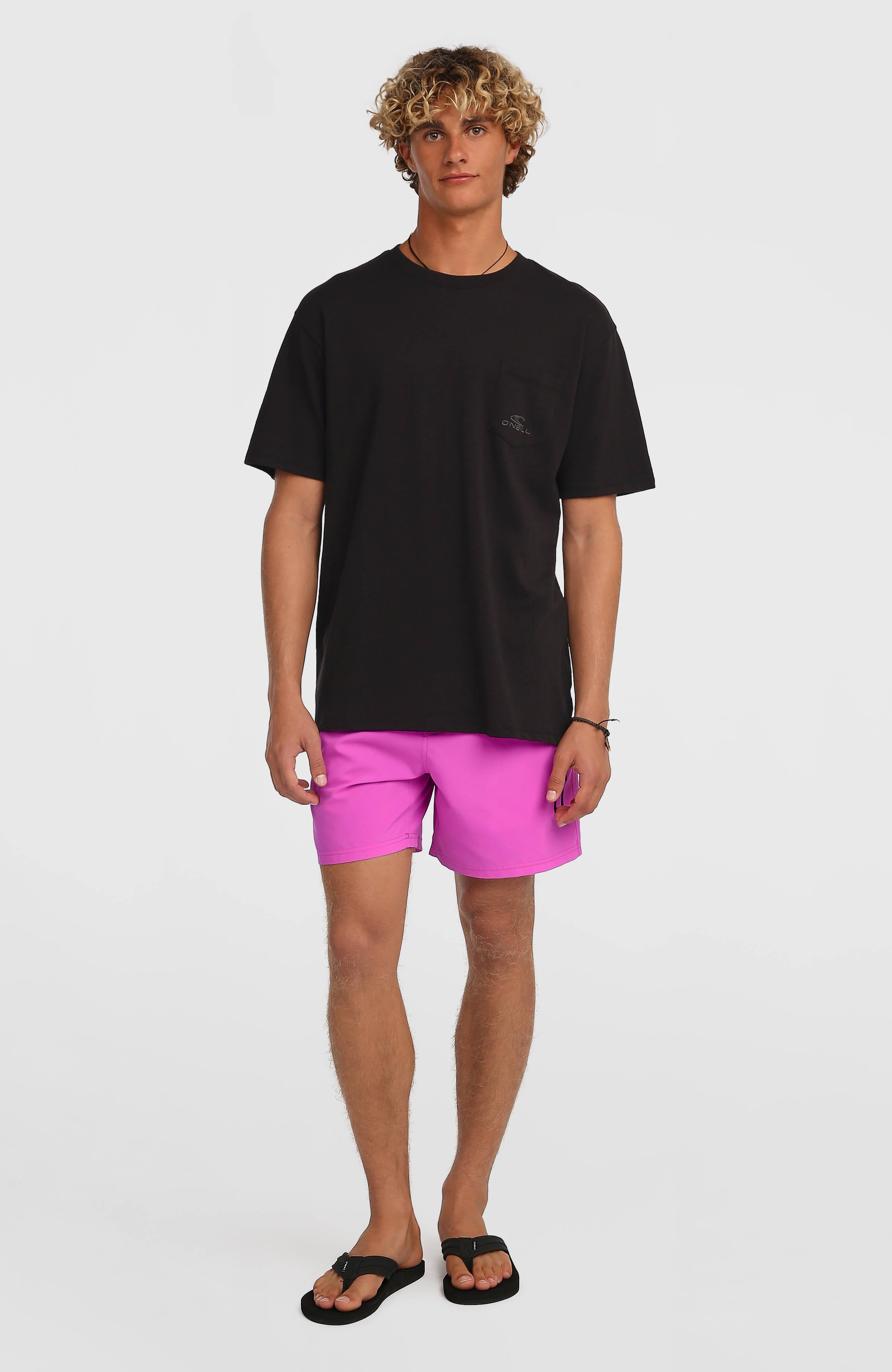 O'Neill Logo 16'' Swimshorts Men - Electric Fuschia