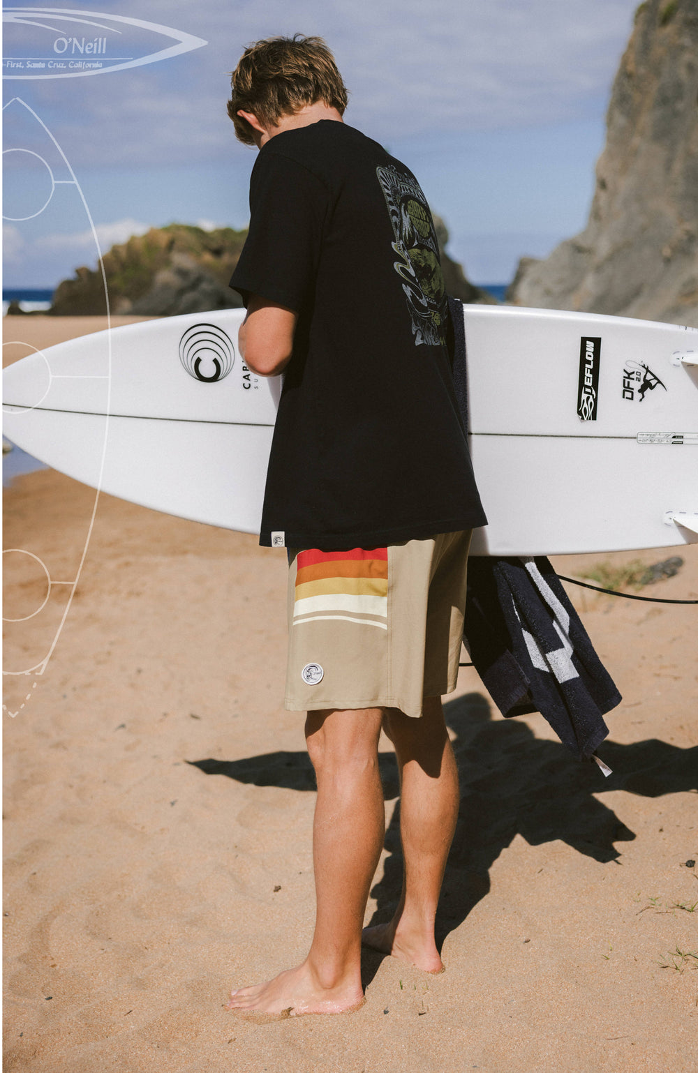 O'Riginals Side Panel 16'' Swimshorts Men - Oak Ridge